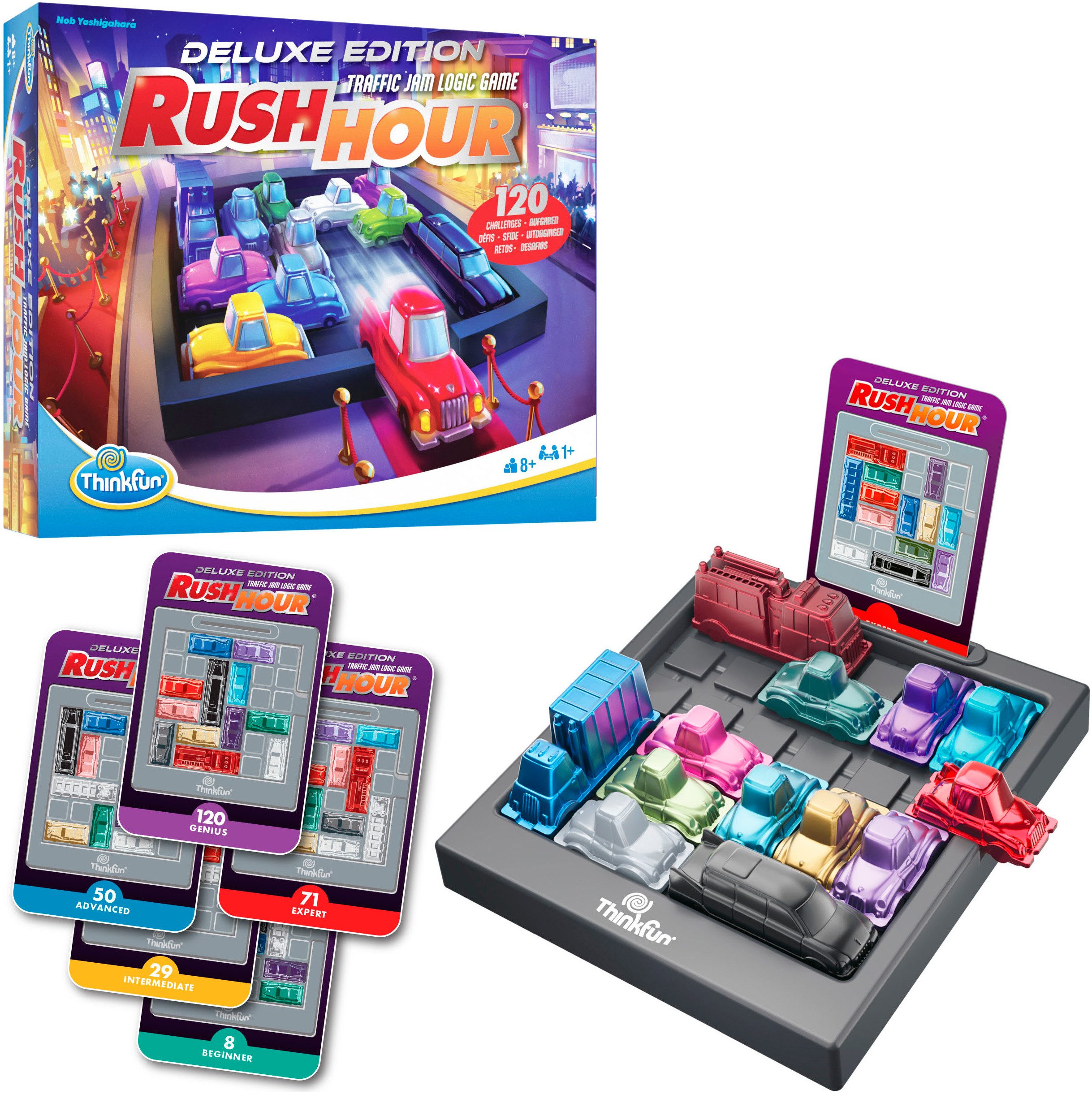 Thinkfun® Spiel Rush Hour Deluxe, Logikspiel