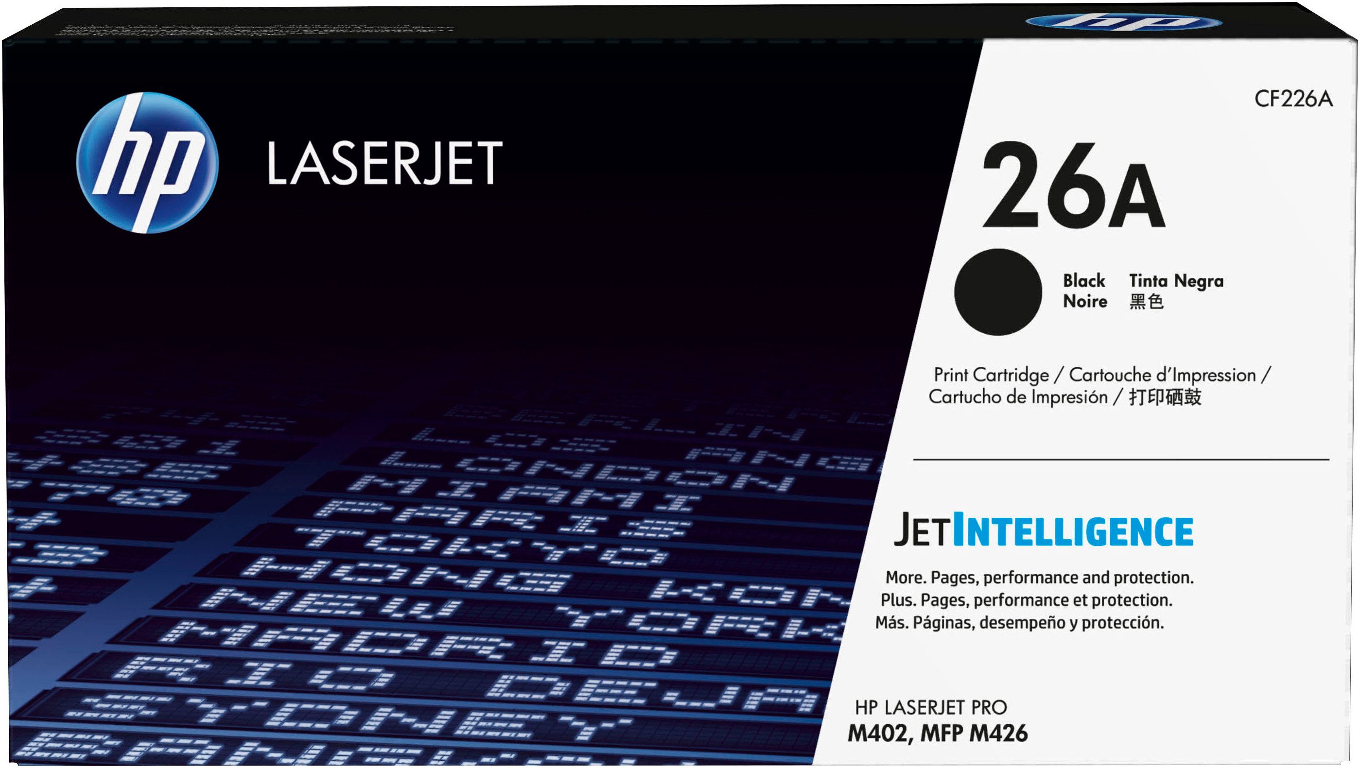 HP Tonerkartusche HP original Toner 26 schwarz, Größen: A/X+Doppelpack