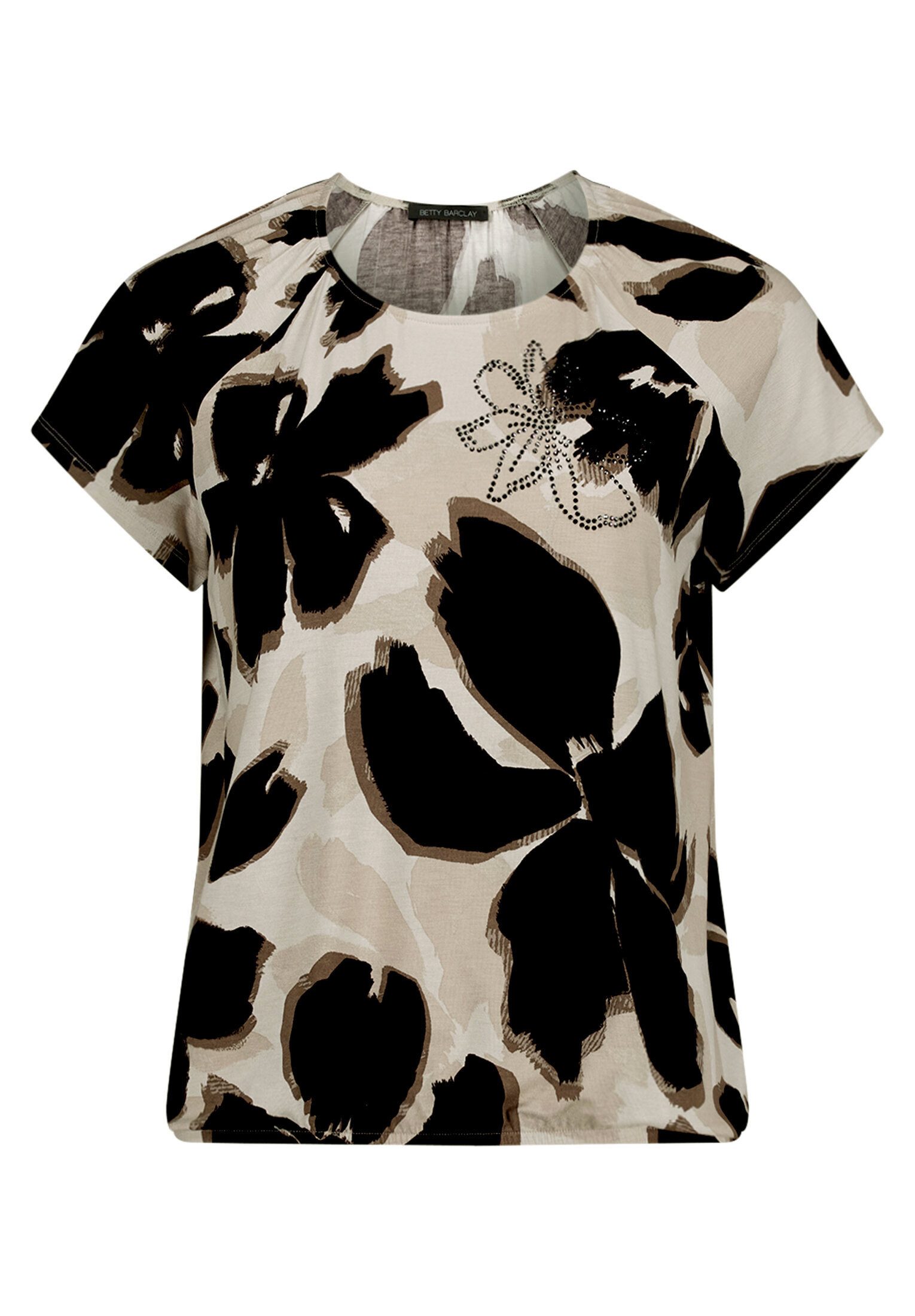 Betty Barclay Kurzarmshirt Damen mit Gummizug (1-tlg)
