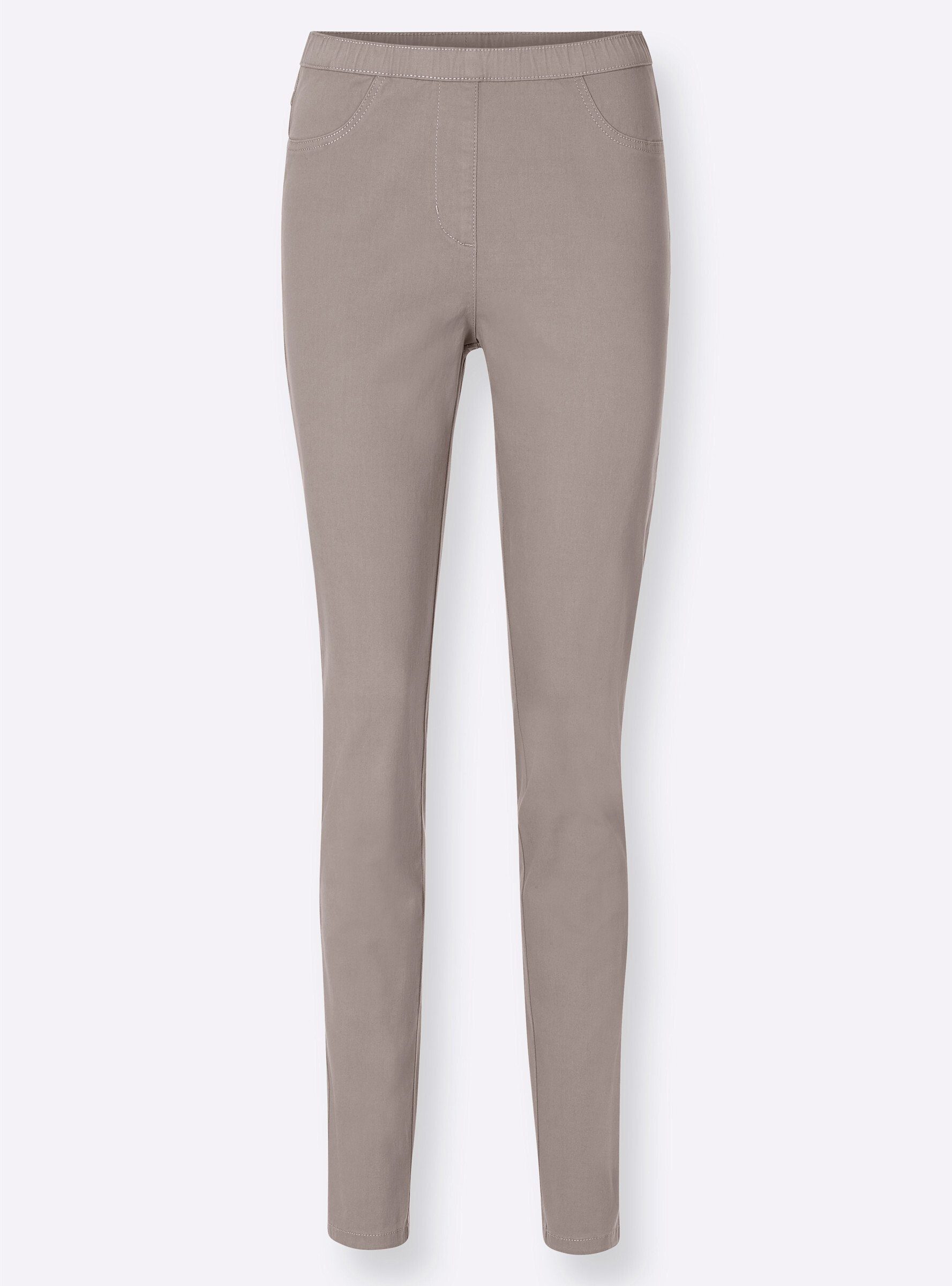 an! taupe Bequeme Jeans Sieh