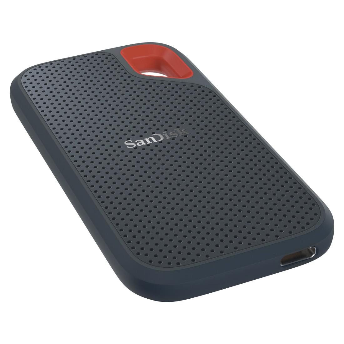 Sandisk SSD Extreme Portable, USB 3.2 Gen2 SSD-Festplatte (500 GB) 3,5" 1050 MB/S Lesegeschwindigkeit