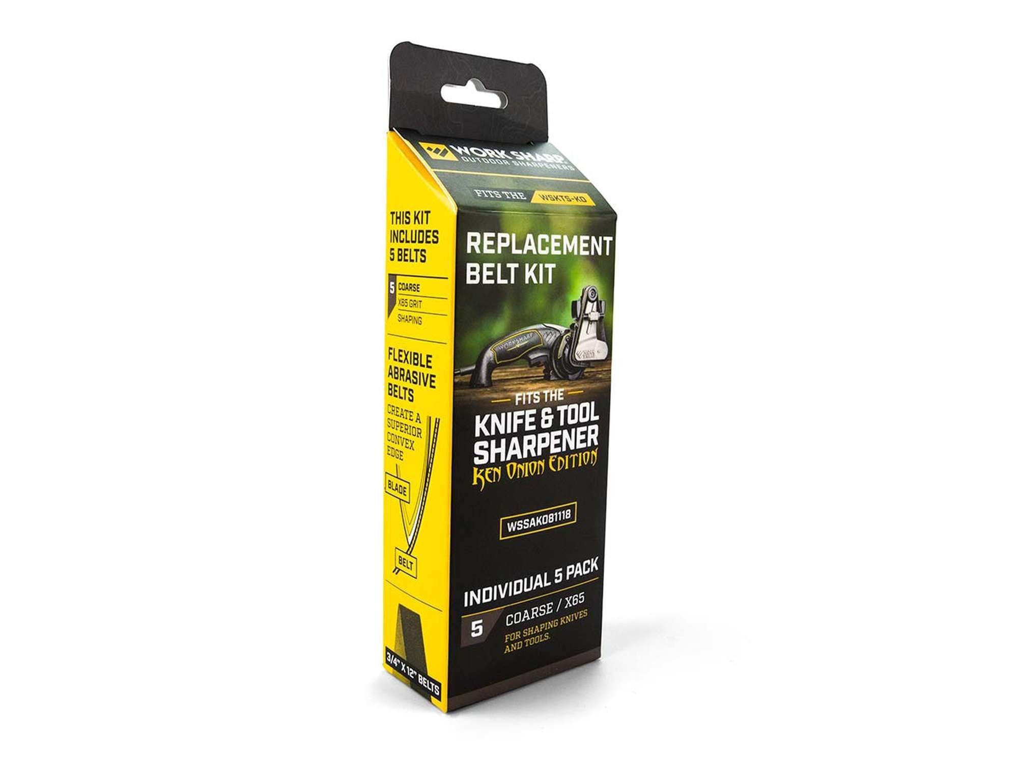 Work Sharp Messerschärfer Work Sharp WSKTS Ken Onion Edition Belt Kit X65 Coarse