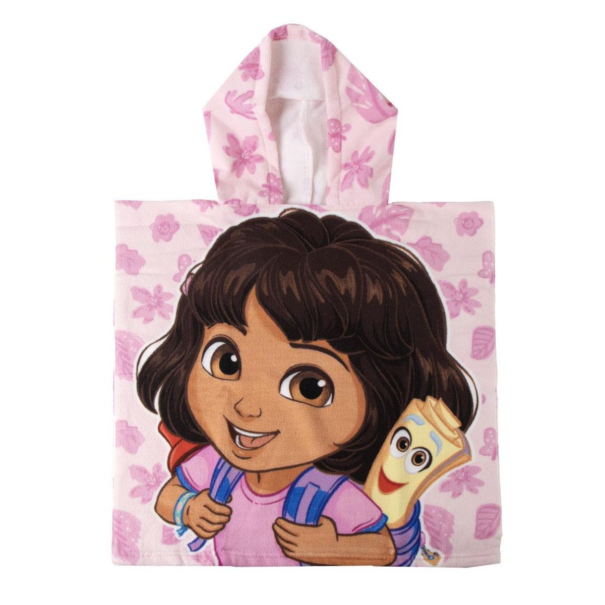 Dora the Explorer Badeponcho Kinder Badeponcho 55 × 53 cm 100% Polyester 250 gsm