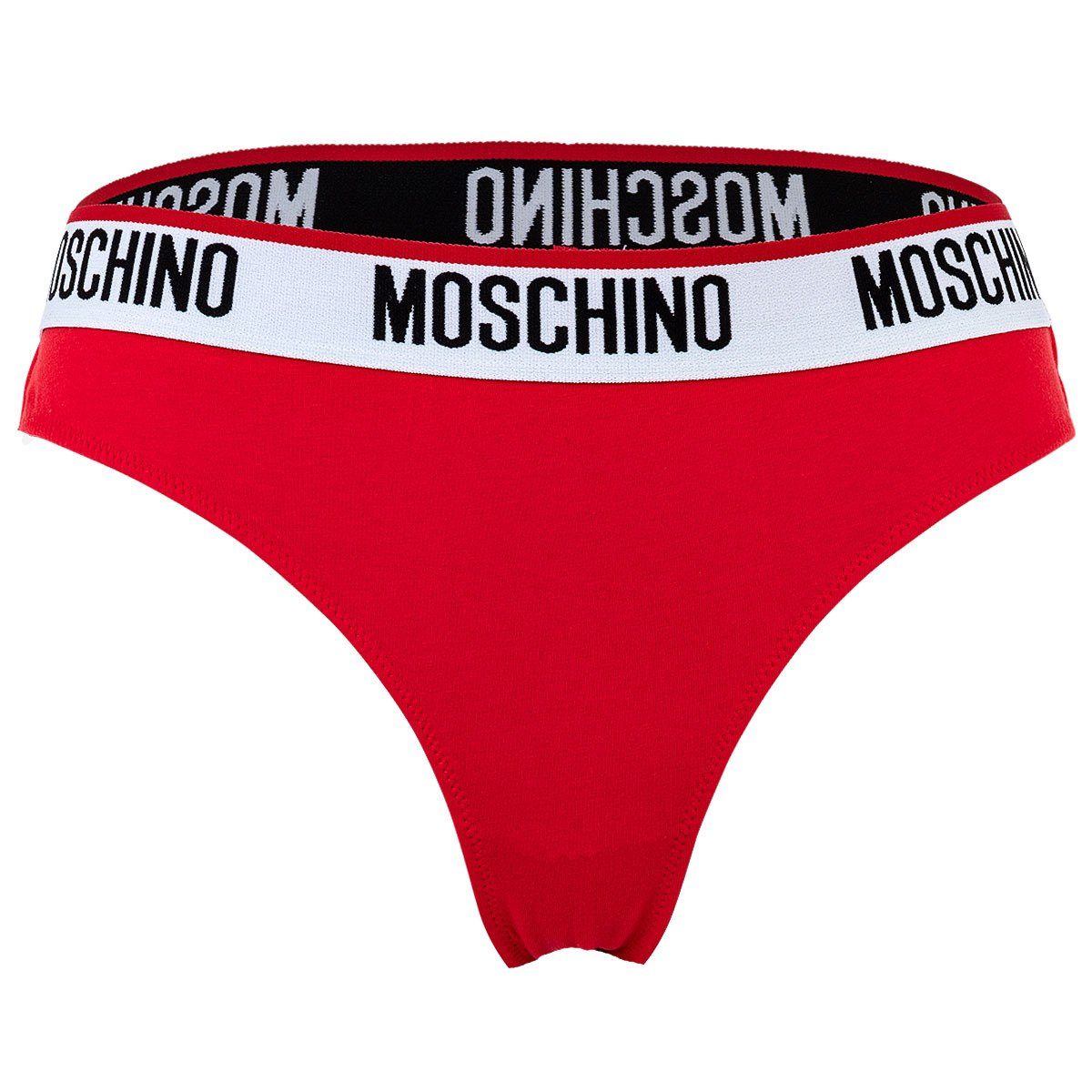 Unterhose - Moschino Damen Rot Slip Hipsters Briefs, Pack 2er