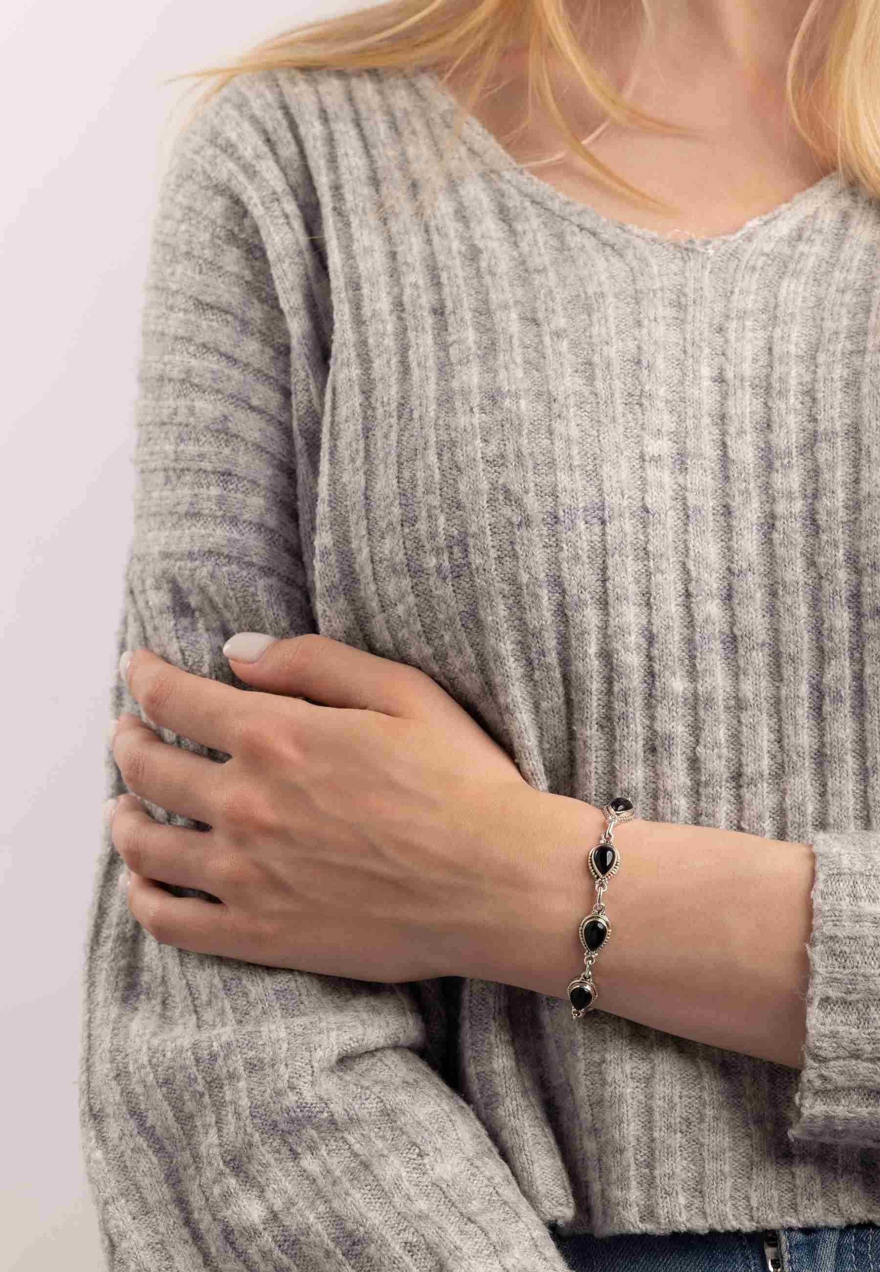 mantraroma Silberarmband IMBALI Tropfen aus 925 günstig online kaufen
