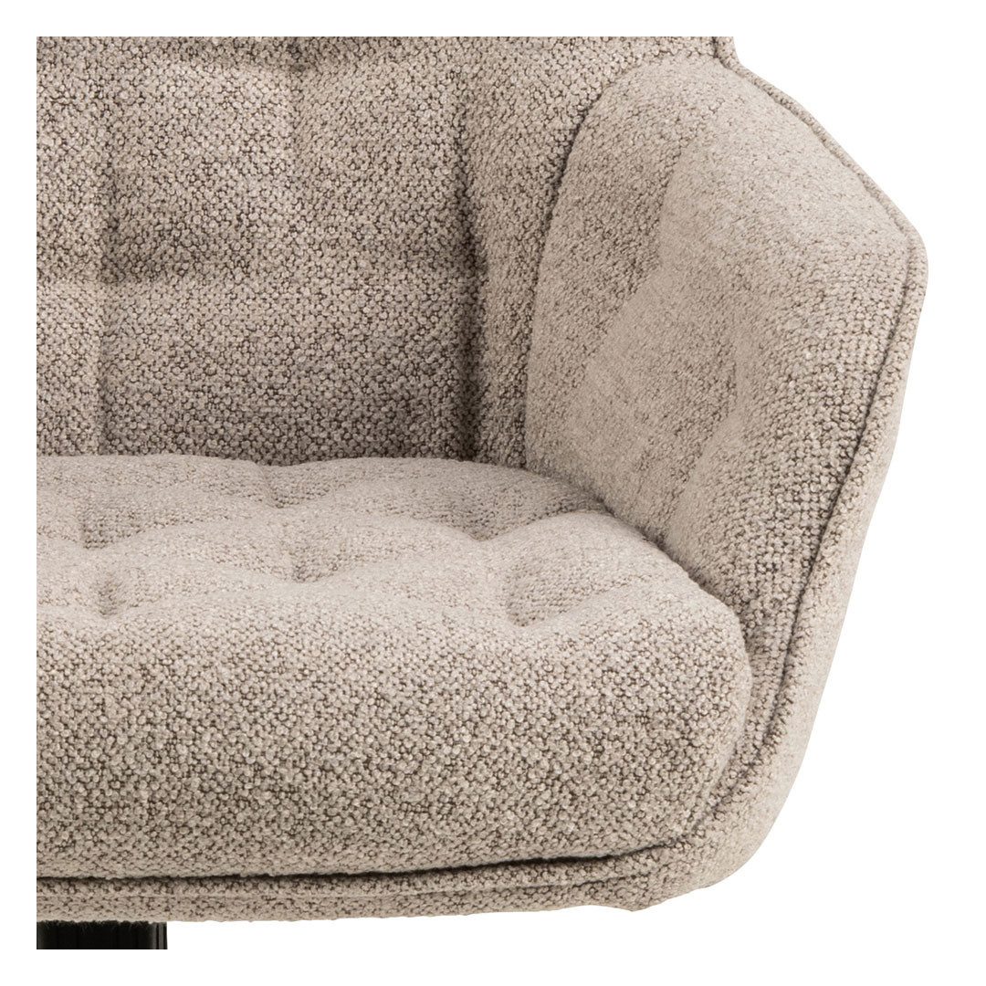 ACTONA GROUP Drehstuhl Erik Bürostuhl Bouclé beige.