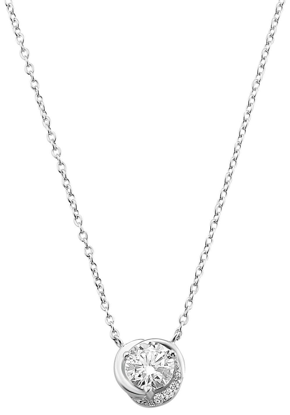 Amor Kette mit Anhänger Silver Sparkle, 2022402, mit Zirkonia