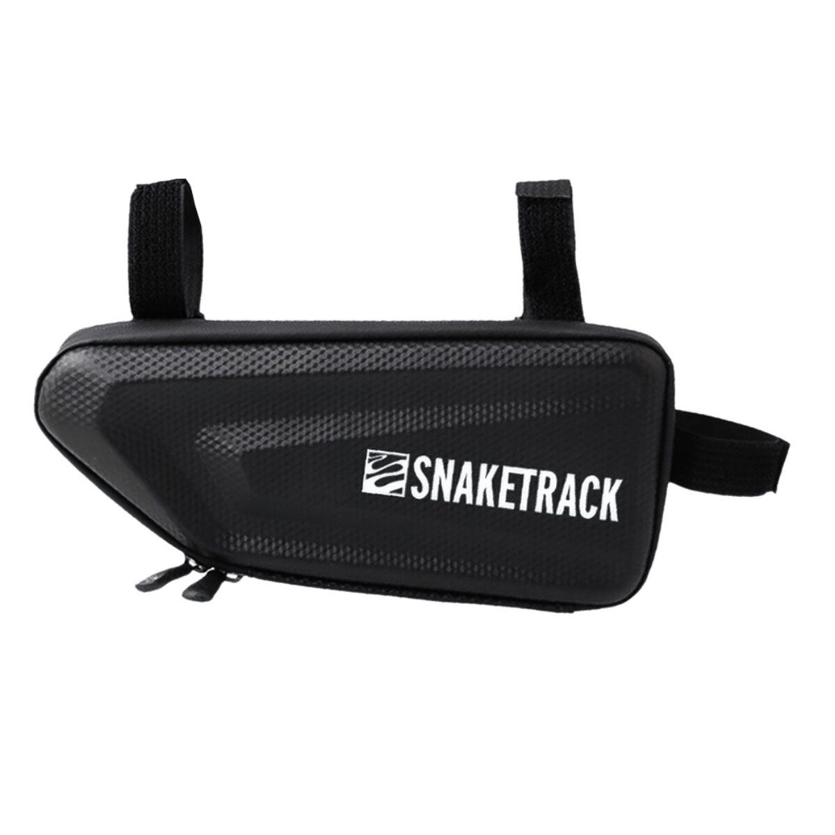 COFI 1453 Fahrradtasche ST03 für Smartphones Schwarz Fahrrad-Rahmentasche mit Schutzblende (Einzelprodukt), Touchscreen-Bedienung durch Sichtfenster mit Schutzblende