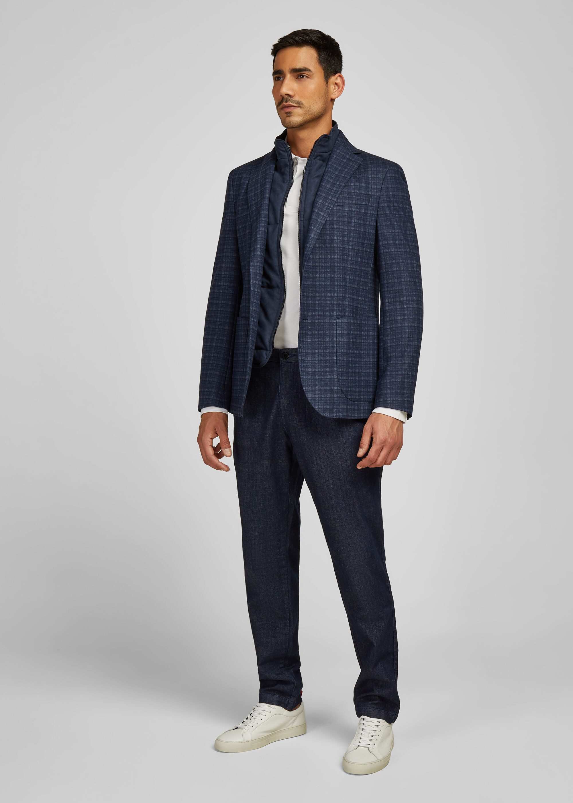 HECHTER PARIS Jackett karierter Look