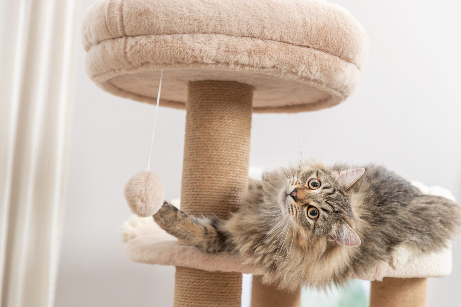 TRIXIE Kratzbaum Kratzbaum Boho Filippo - beige - 114 cm