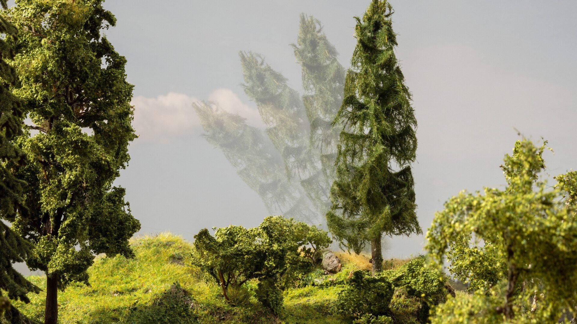 NOCH Dekobaum NOCH® micro-motion Fallender Baum „Tanne“, realist