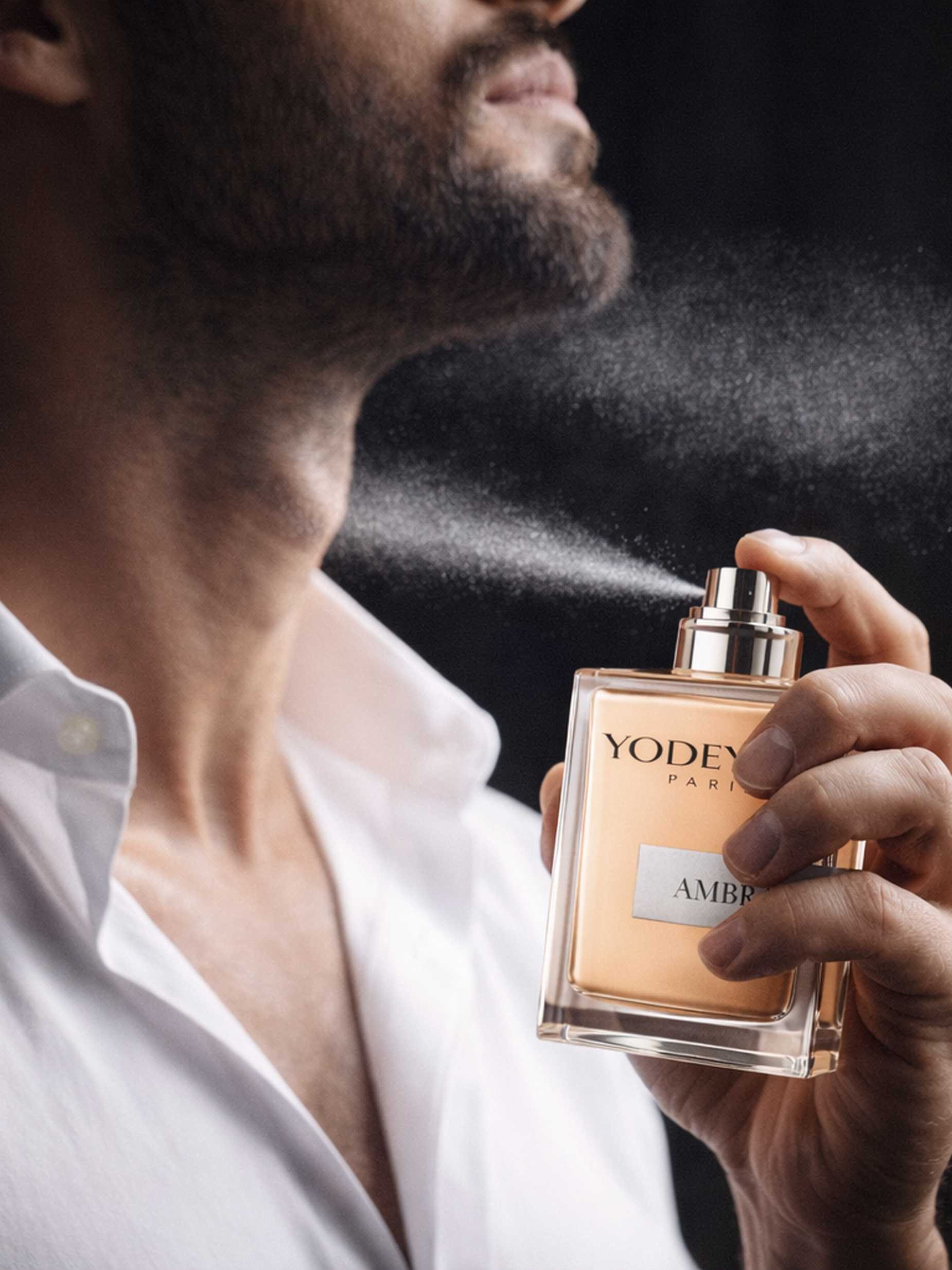 YODEYMA Eau de Parfum Ambrax intensiver Herrenduft mit Oud und Weihrauch 100 ml