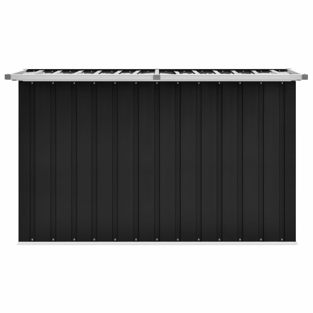 vidaXL Auflagenbox 149 x 99 x 93 cm Gartentruhe Kissenbox Kissentruhe Auflagenbox Anthraz