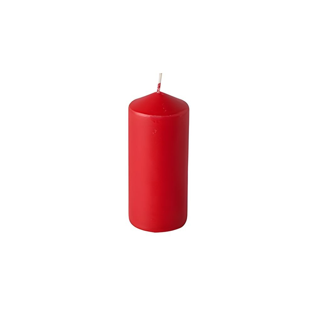 PAPSTAR Stumpenkerze Stumpenkerzen Ø 40 mm, 90 mm rot 10 Stk – Bild 2 von 4