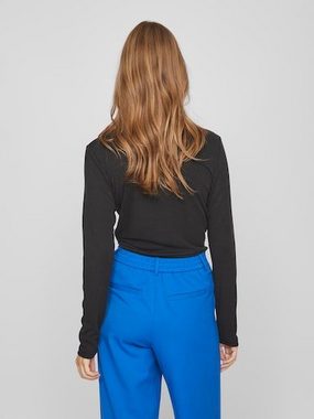 Vila Langarmshirt VILULLU ROLLNECK RIB L/S TOP/SU - NOOS