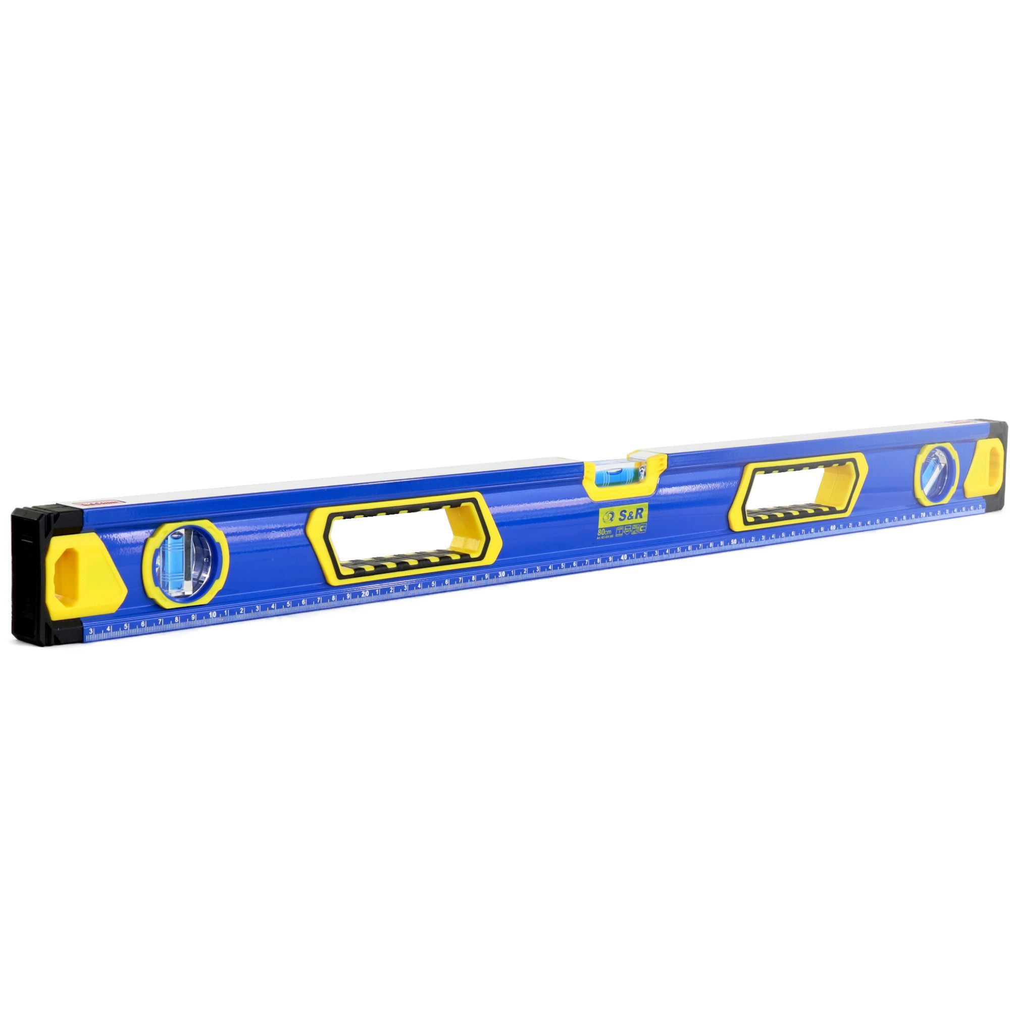 S&R Wasserwaage Aluminium magnetisch mit gut lesbare cm Skala, Genauigkeits günstig online kaufen