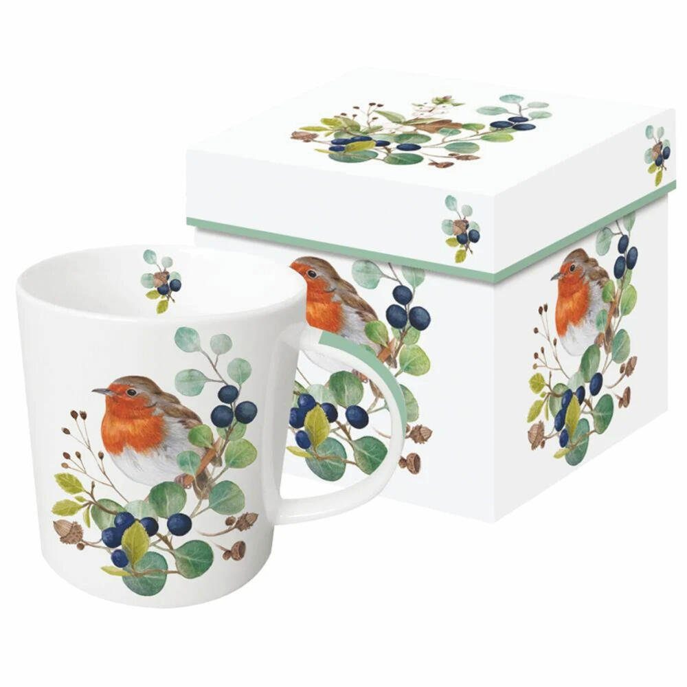 PPD Tasse Oiseau sur Branche Trend Mug 400 ml, New Bone China