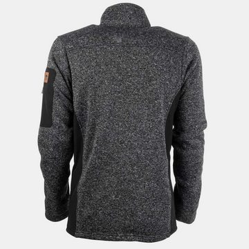 FORSBERG Sweatshirt FORSBERG Arvid Strickjacke dunkelgrau melange