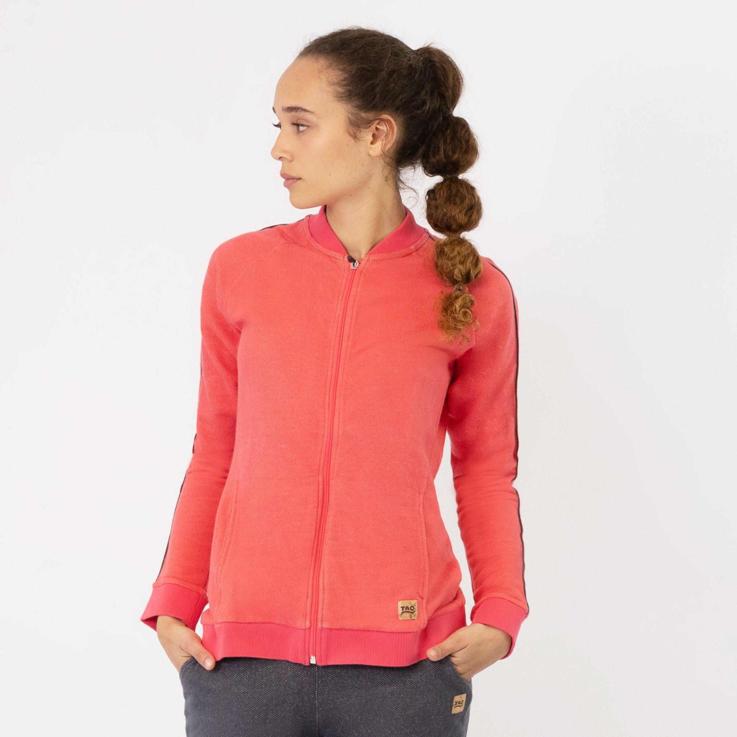TAO Sweatjacke FRITZI aus Bio-Baumwolle