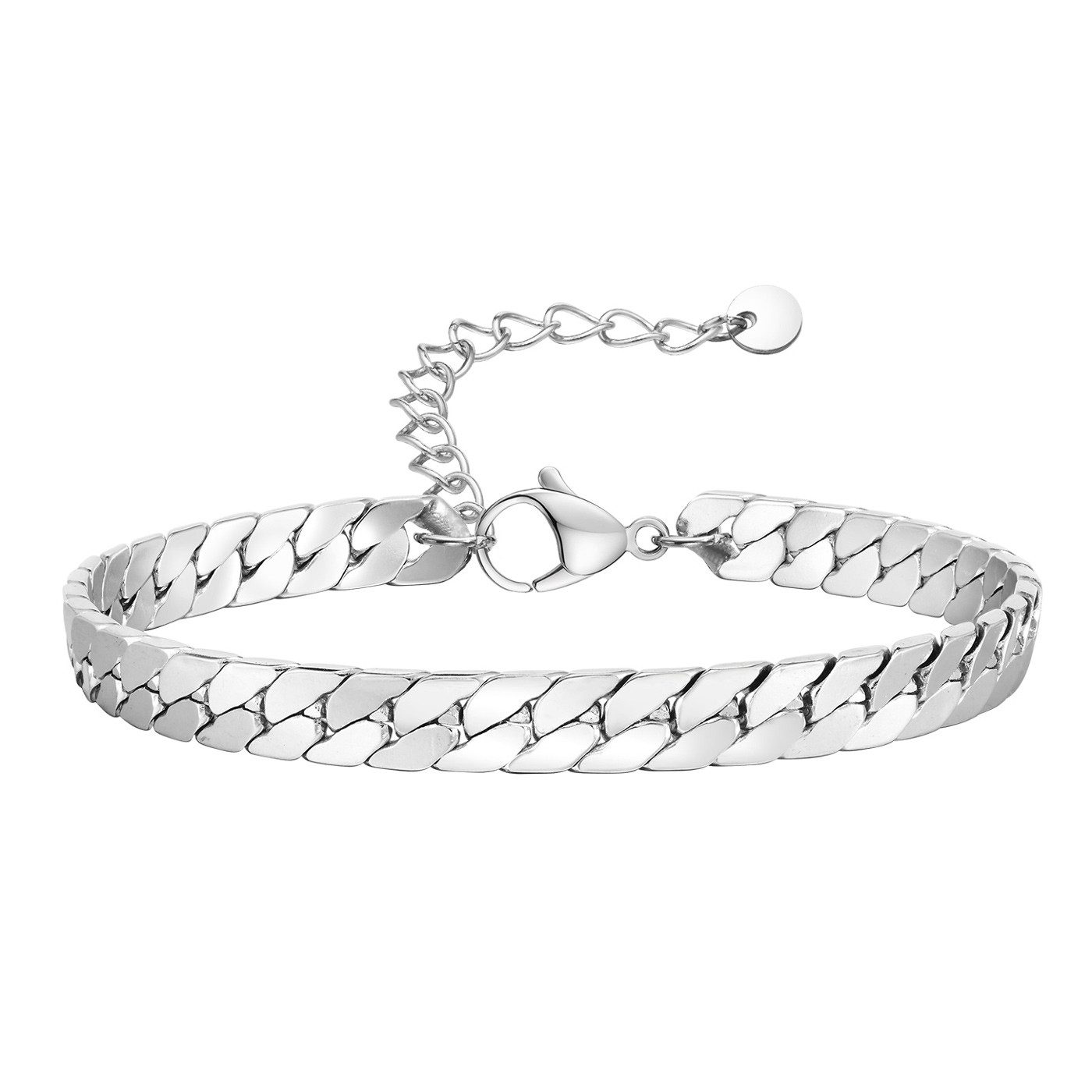 KARMA Edelstahlarmband Männerschmuck Herren Silber modern günstig online kaufen