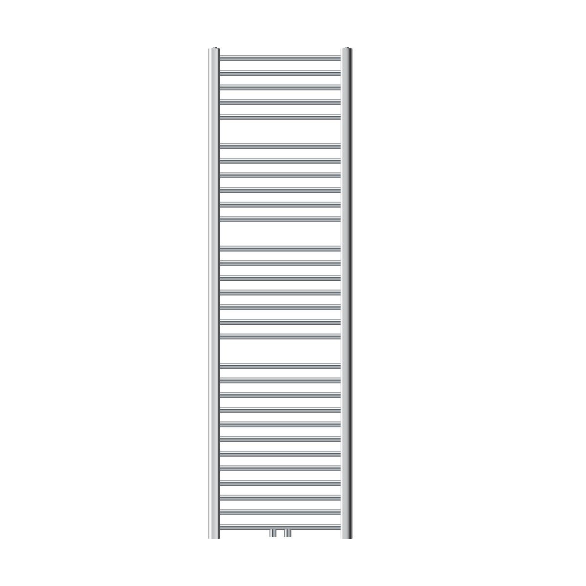 Germany Mittelaschluss ECD 500x1800mm Handtuchheizkörper Badheizkörper Sahara Chrom Designheizkörper gebogen Handtuchheizung,