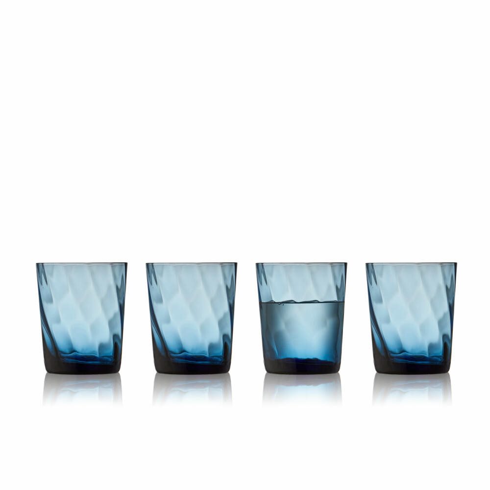 Becher Vienna 4er Set, Blau, 300 ml