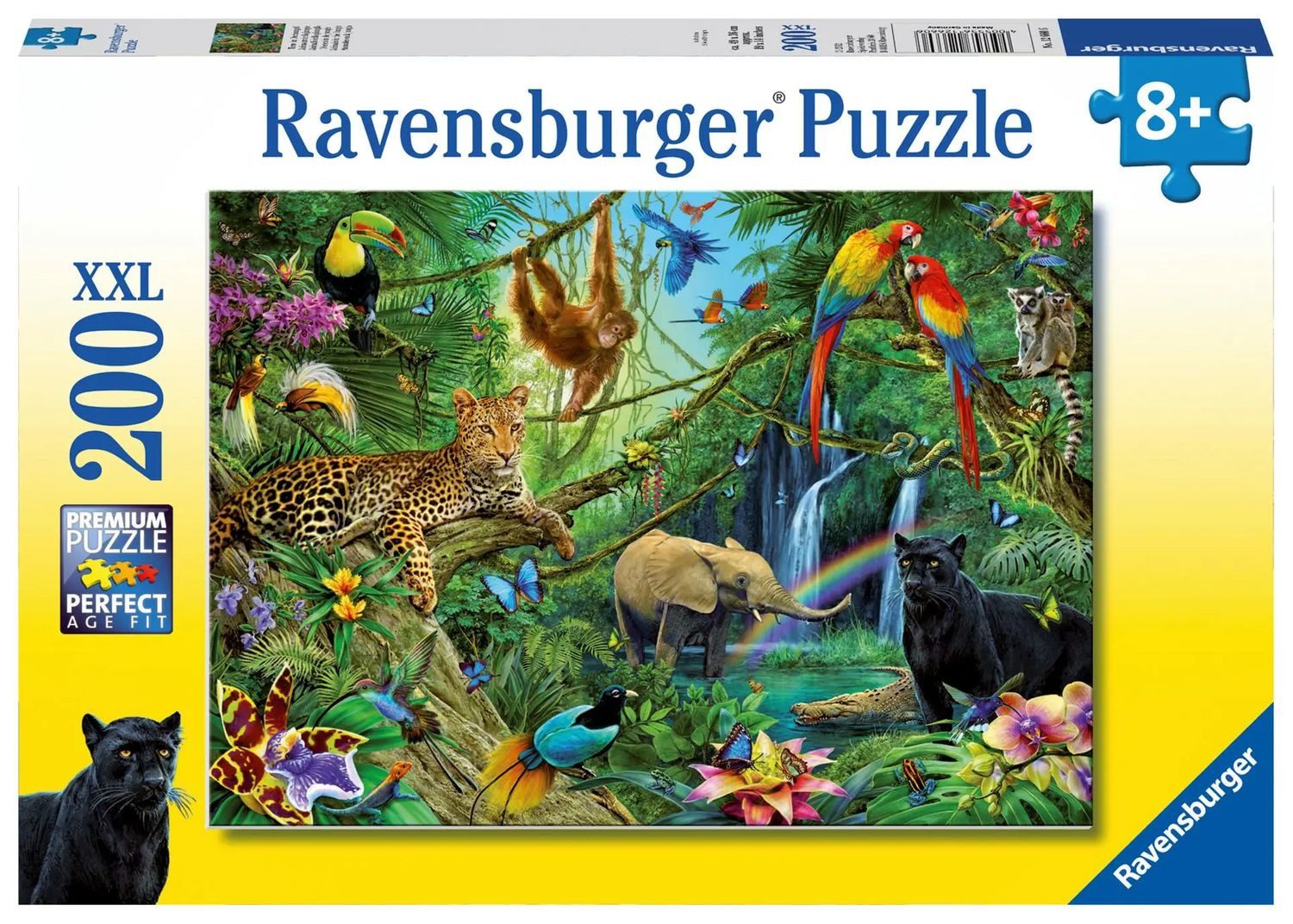 Ravensburger Puzzle Ravensburger Kinderpuzzle - 12660 Tiere im Dschungel - günstig online kaufen