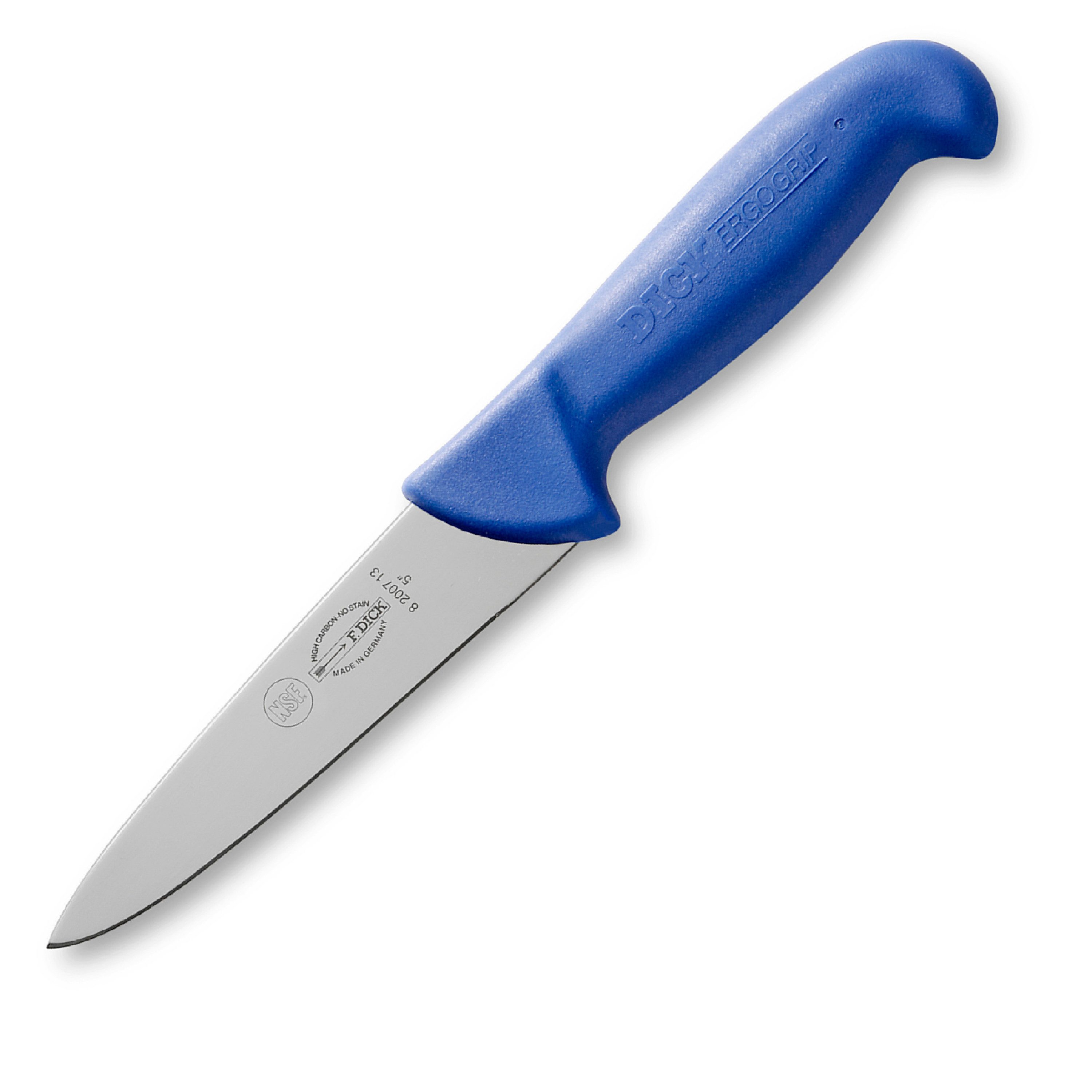 F. DICK Kochmesser F. DICK Stechmesser Schlachtmesser ErgoGrip Klinge Messer 13 cm 56