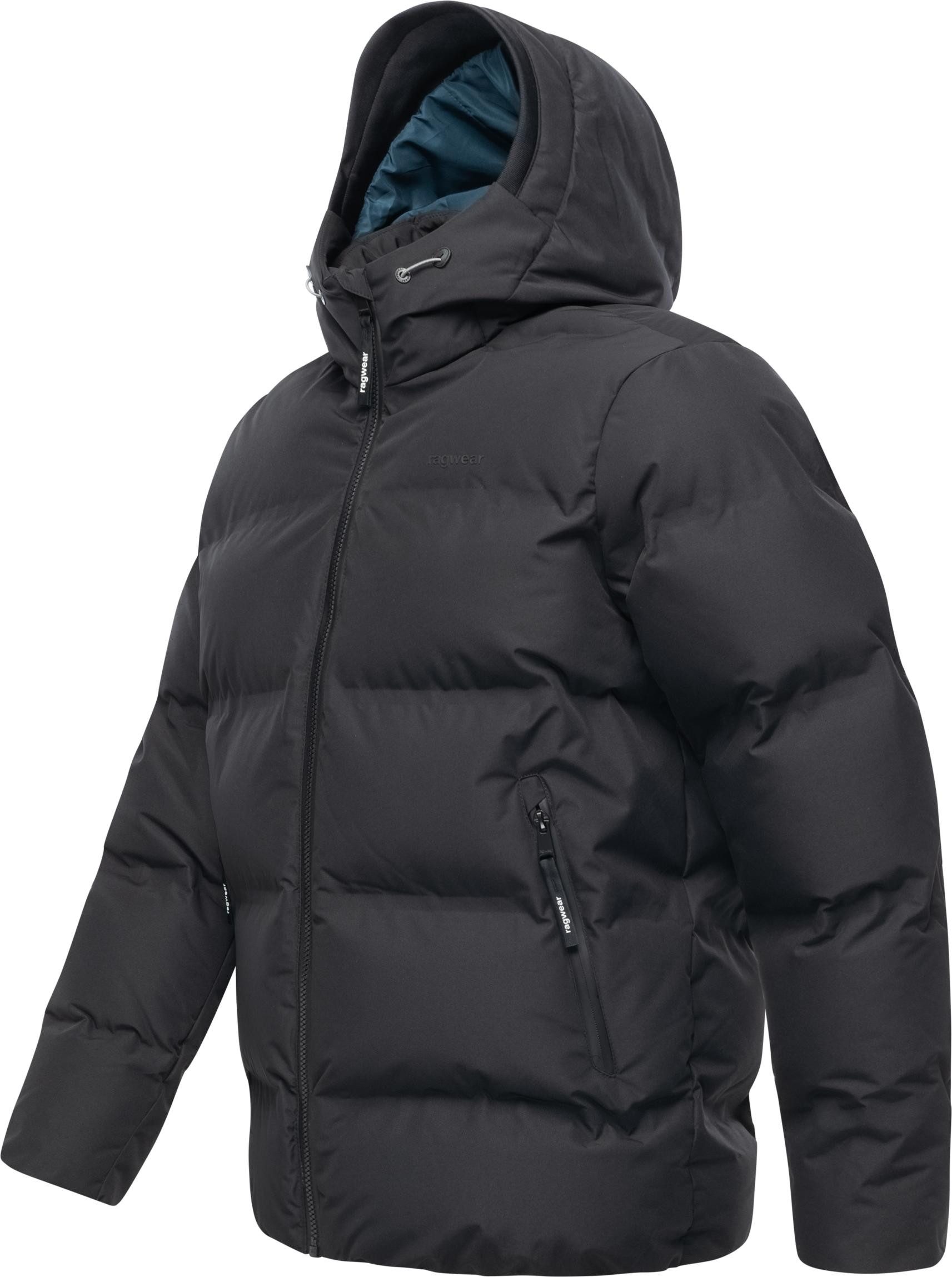 Ragwear Winterjacke Norgos Winter Steppjacke mit Kapuze