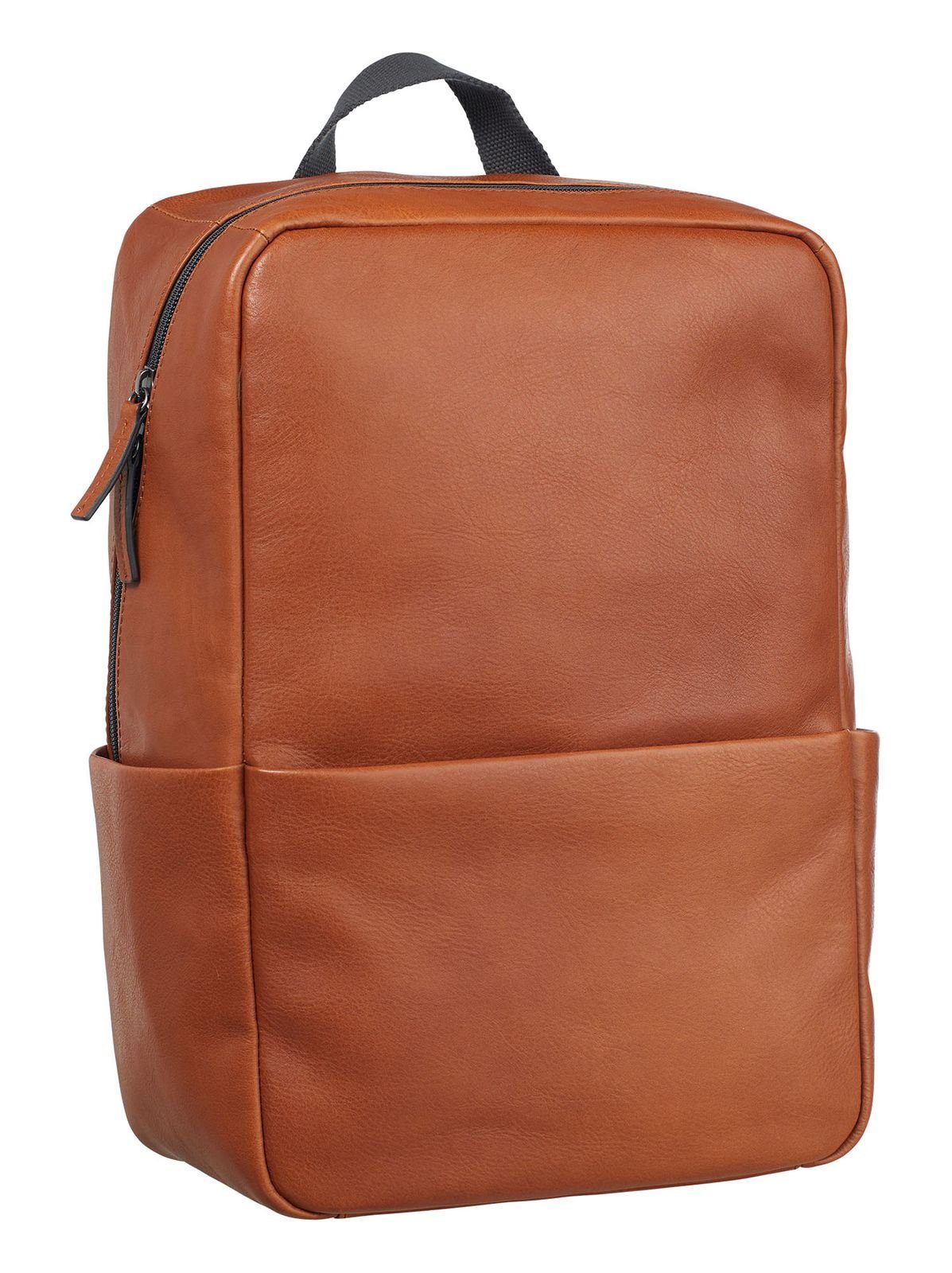 Leonhard Heyden Laptoprucksack Backpack (Set, 2-tlg), aus echtem Rindsleder