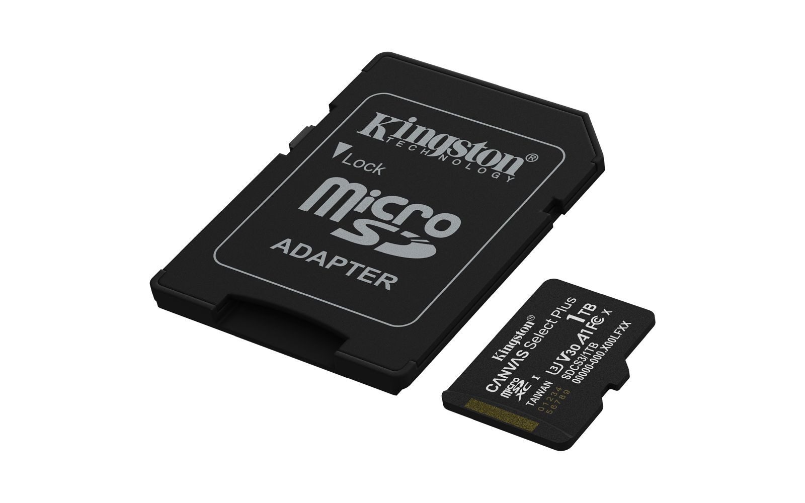 Kingston Technology 1TB microSDXC Canvas Select Plus Gen3 150MB/s A1 (Einsch... Speicherkarte
