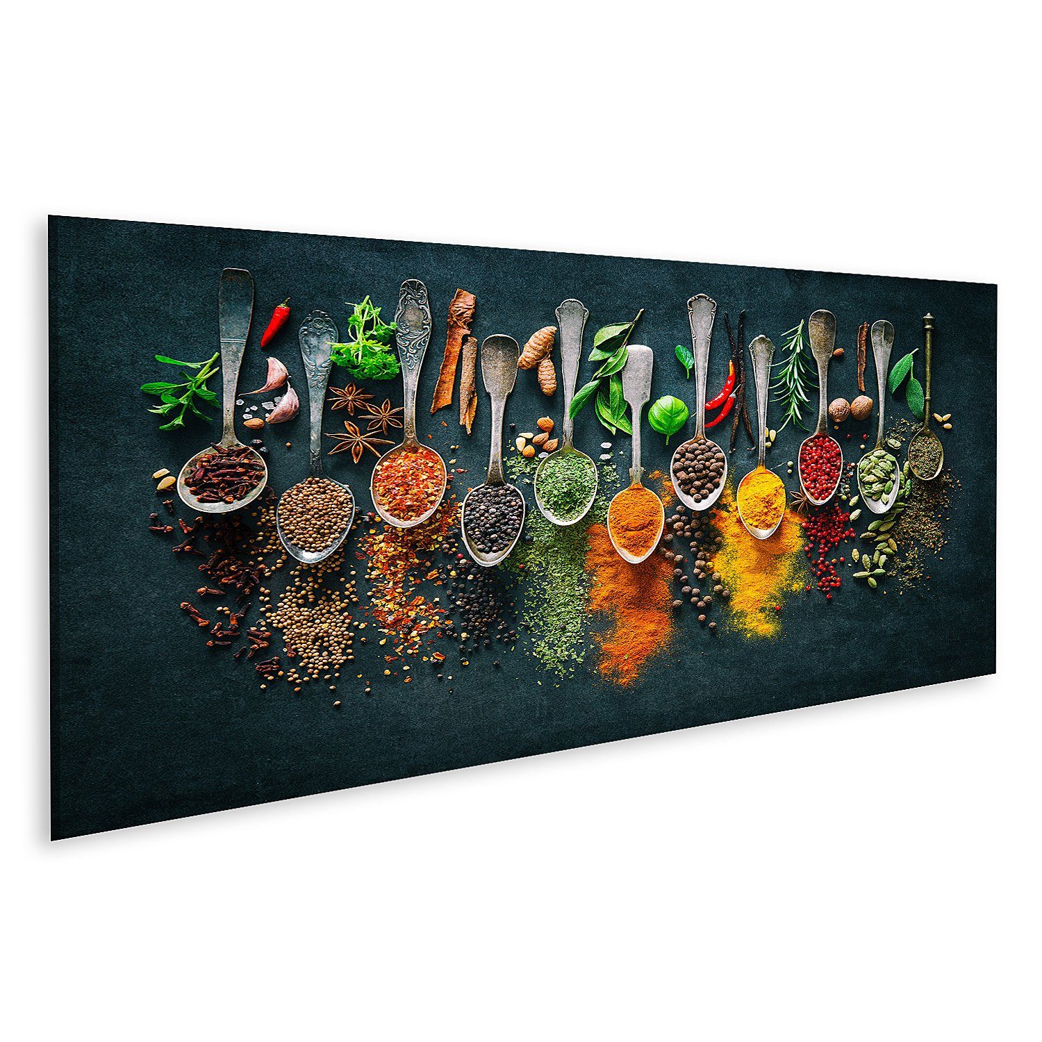 islandburner Leinwandbild Bild auf Leinwand Bunte günstig online kaufen