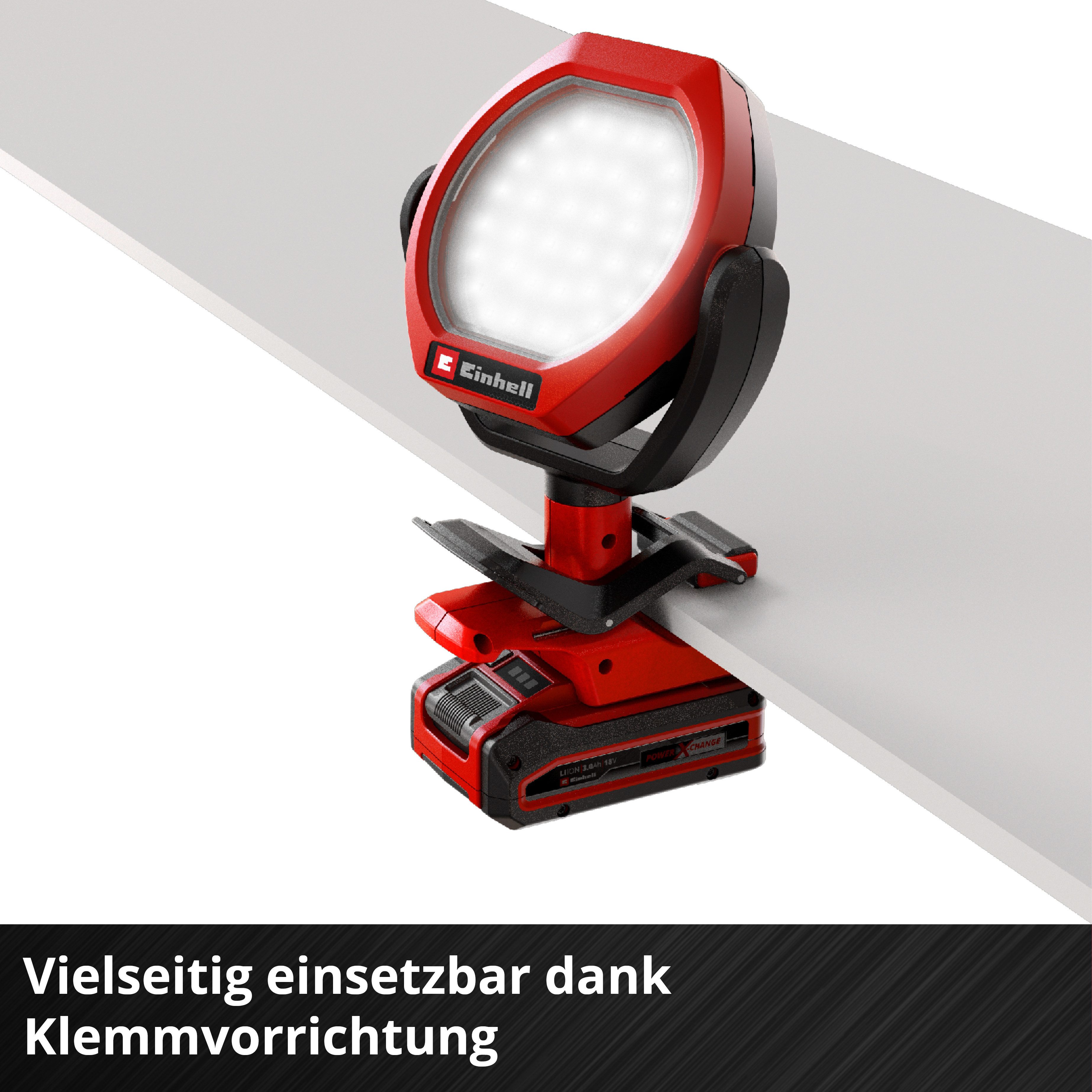 Einhell Arbeitslicht Akku-Outdoor-Lampe »GC-OL 18/1500 Li-Solo«, Ein-/Ausschalter, mehrere Helligkeitsstufen, LED fest integriert, ohne Akku, ohne Ladegerät – Bild 5 von 5