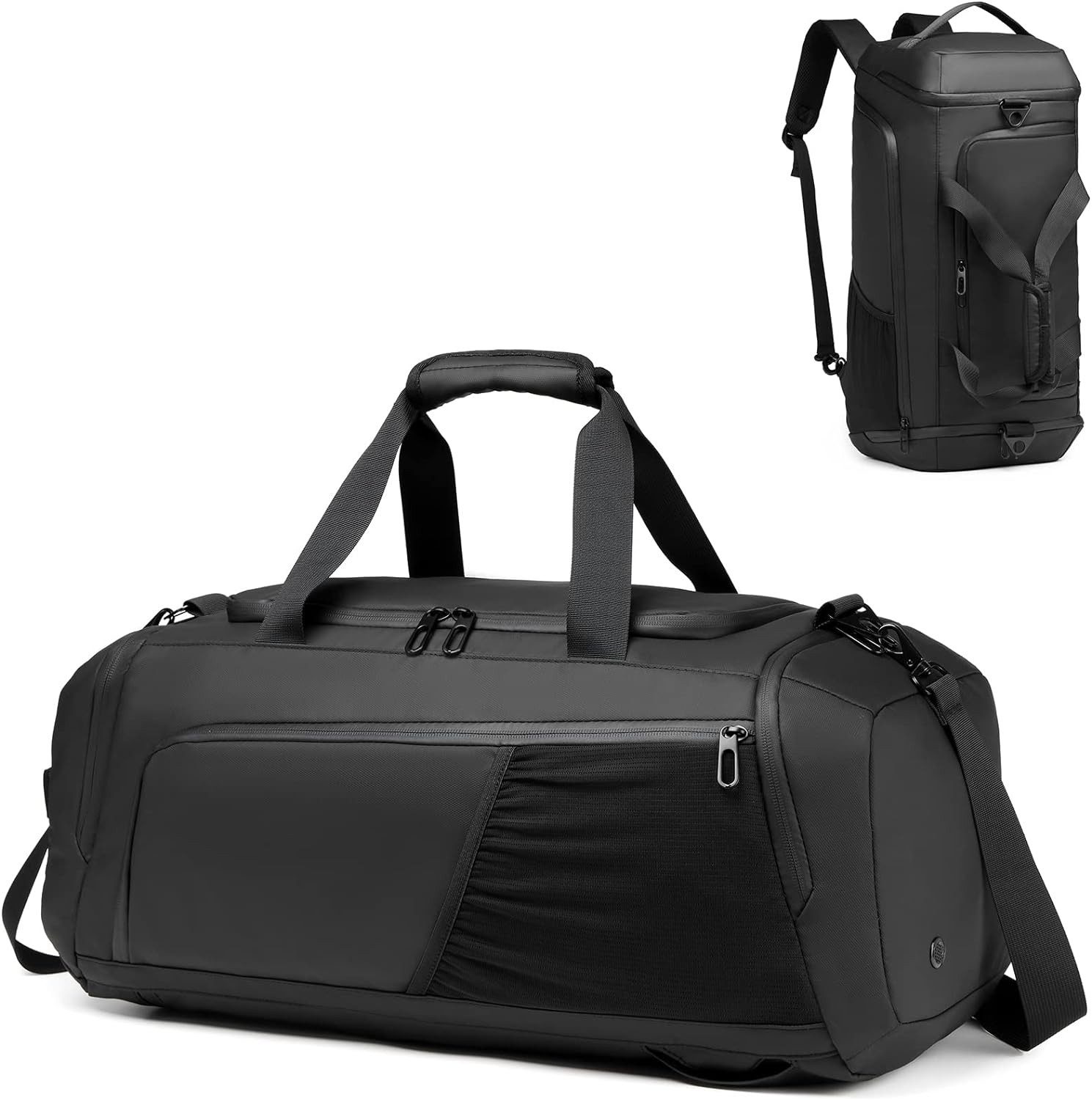 MODFU Reisetasche 3-in-1 Reisetasche 40L Sporttasche Herren Damen (Sporttaschen mit Schuhfach Nassfach Wasserdicht Trainingstasche, 1-tlg., groß, Невеликі сумки для поїздок Duffle Bag), für Sport Fitness Sauna Schwimmen Gym Urlaub Übernachtung Freizeit