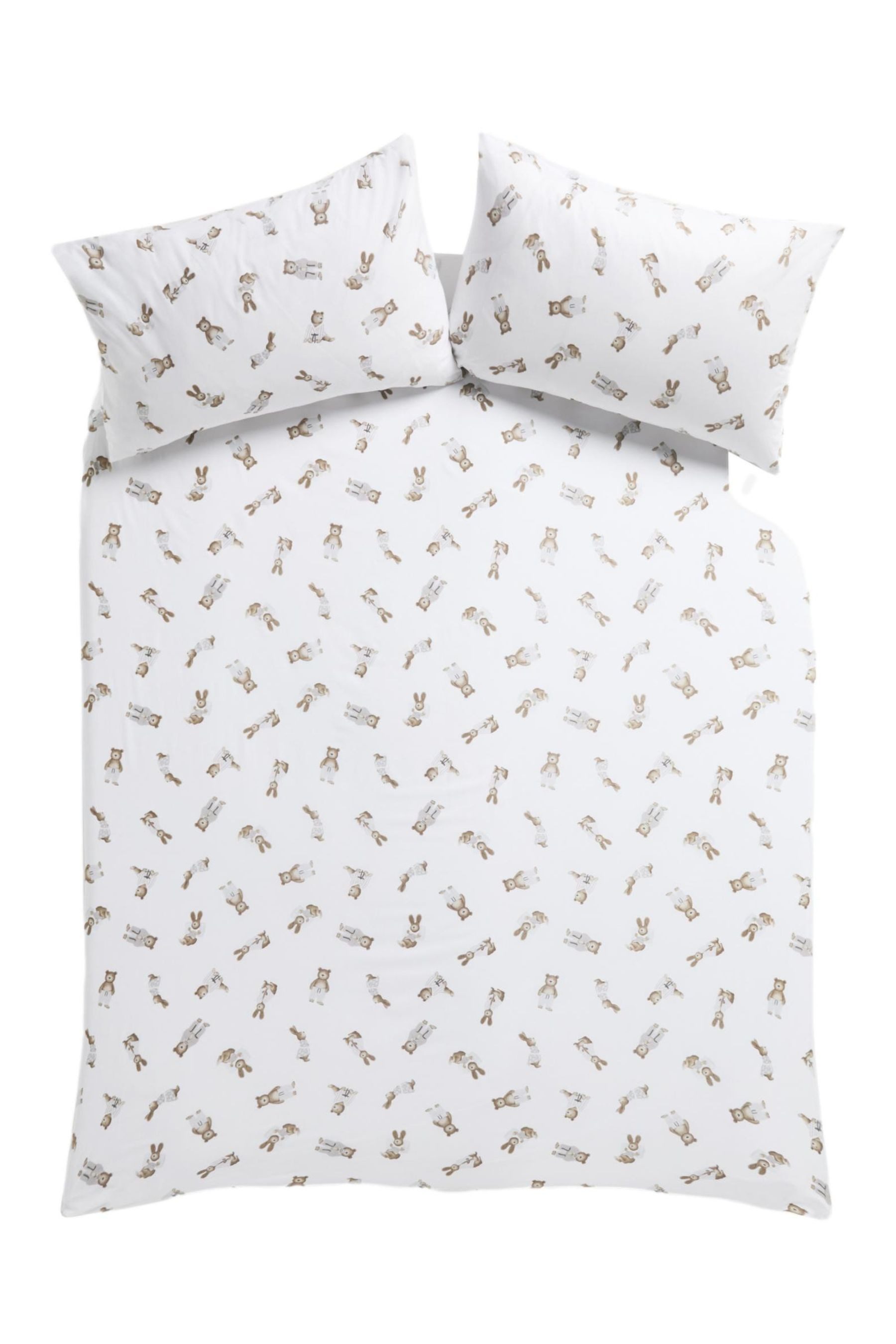 Next Spannbettlaken Set aus Spannbettlaken und Kissenbezug mit Motiv, (3 Stück)