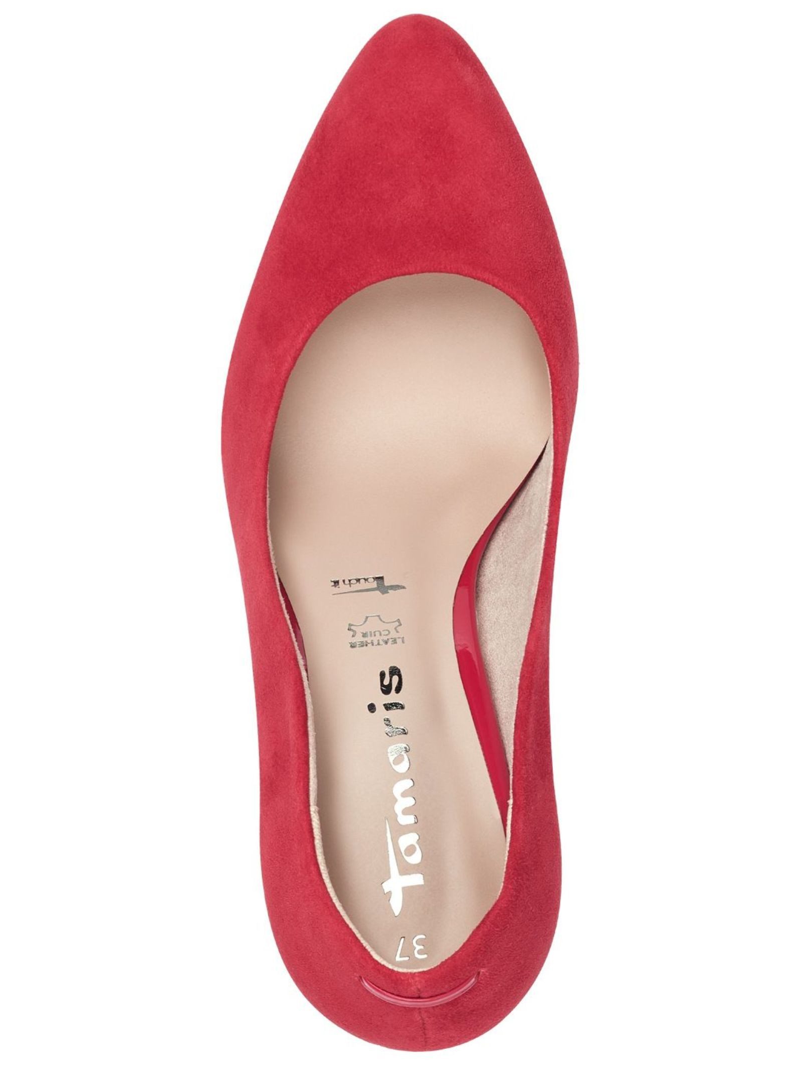 Tamaris Pumps Veloursleder . High-Heel-Pumps