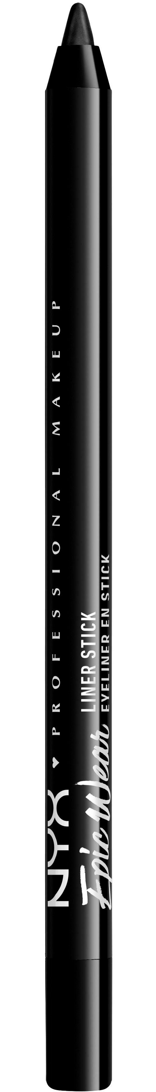 NYX PROFESSIONAL MAKEUP Eyeliner EPIC WEAR LINER STICKS, kräftige Pigmentierung, Waterproof, metallisch glänzend