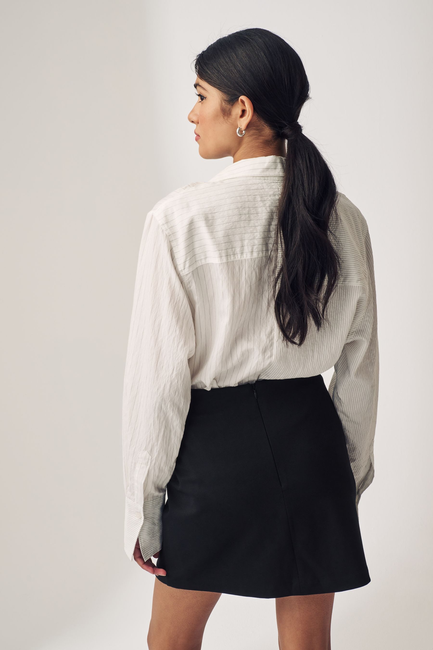 Next Minirock Minirock aus Ponte-di-Roma (1-tlg) günstig online kaufen