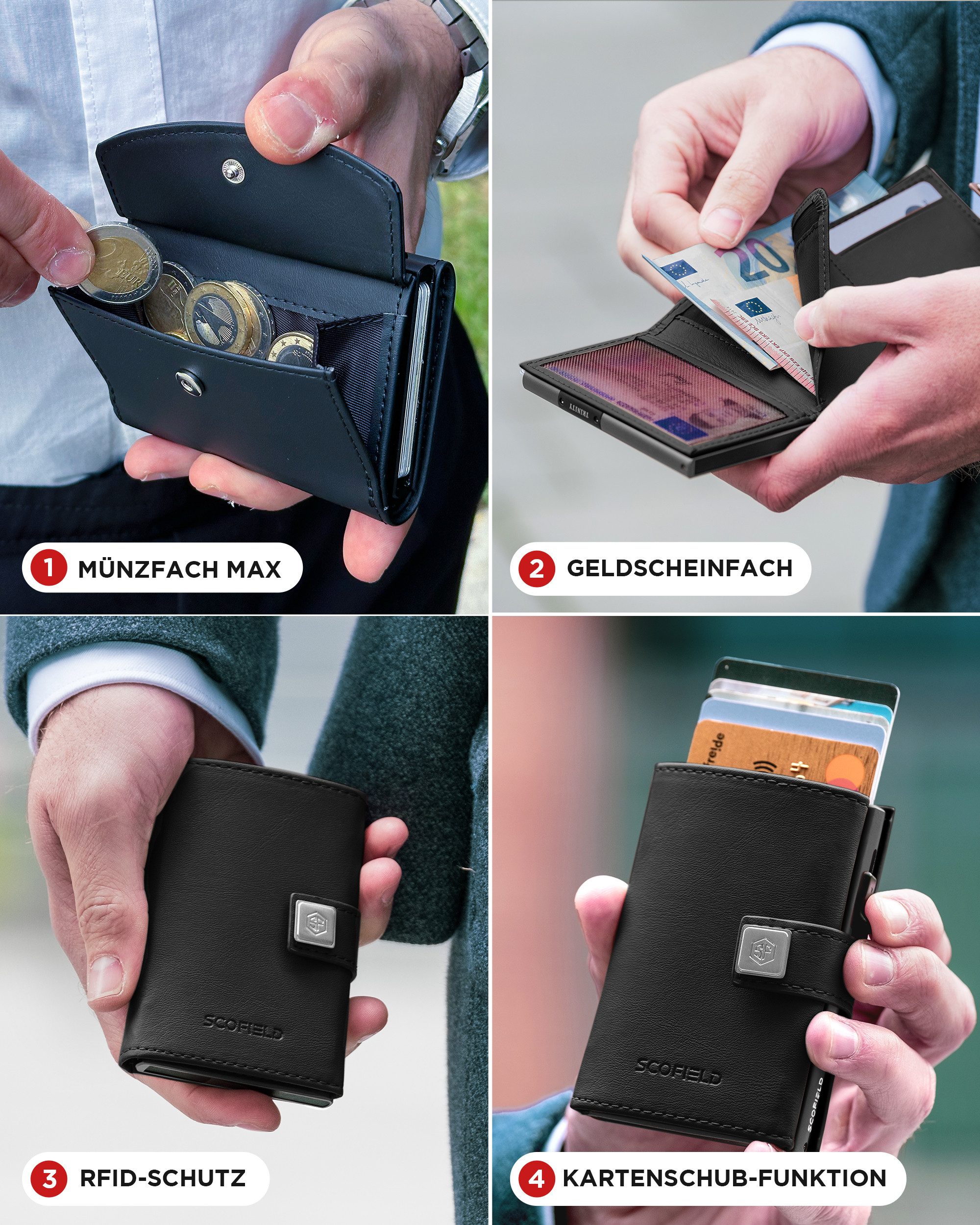 Scofield Mini Geldbörse Trinity günstig online kaufen