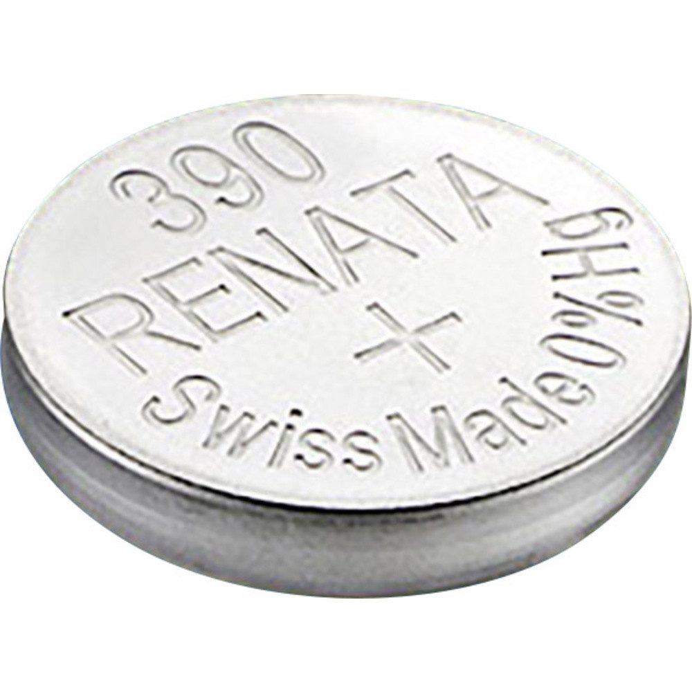 Renata Renata Knopfzelle 390 1.55 V 1 St. 60 mAh Silberoxid Knopfzelle