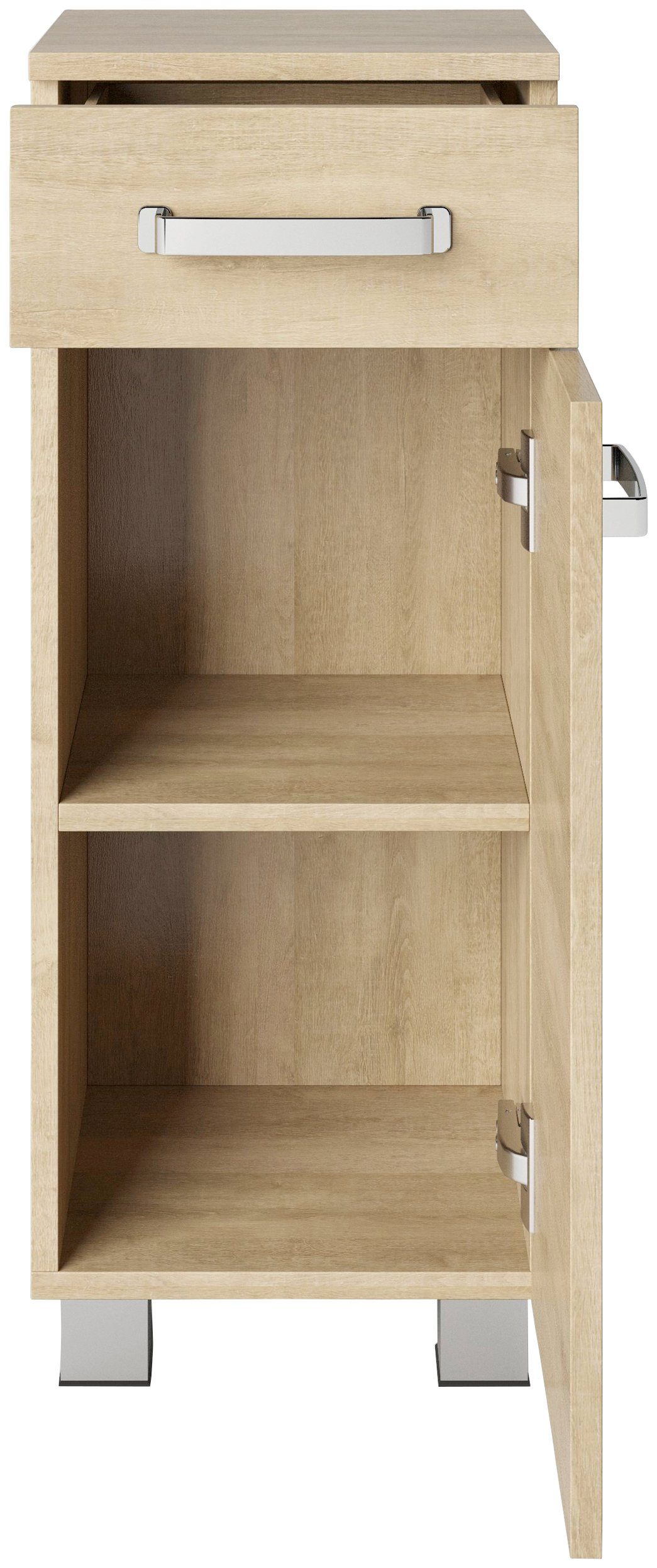 welltime Midischrank Cosmo BxTxH: ca. 30x32,5x76,5 cm, 2 Fächer,  Türanschlag wechselbar