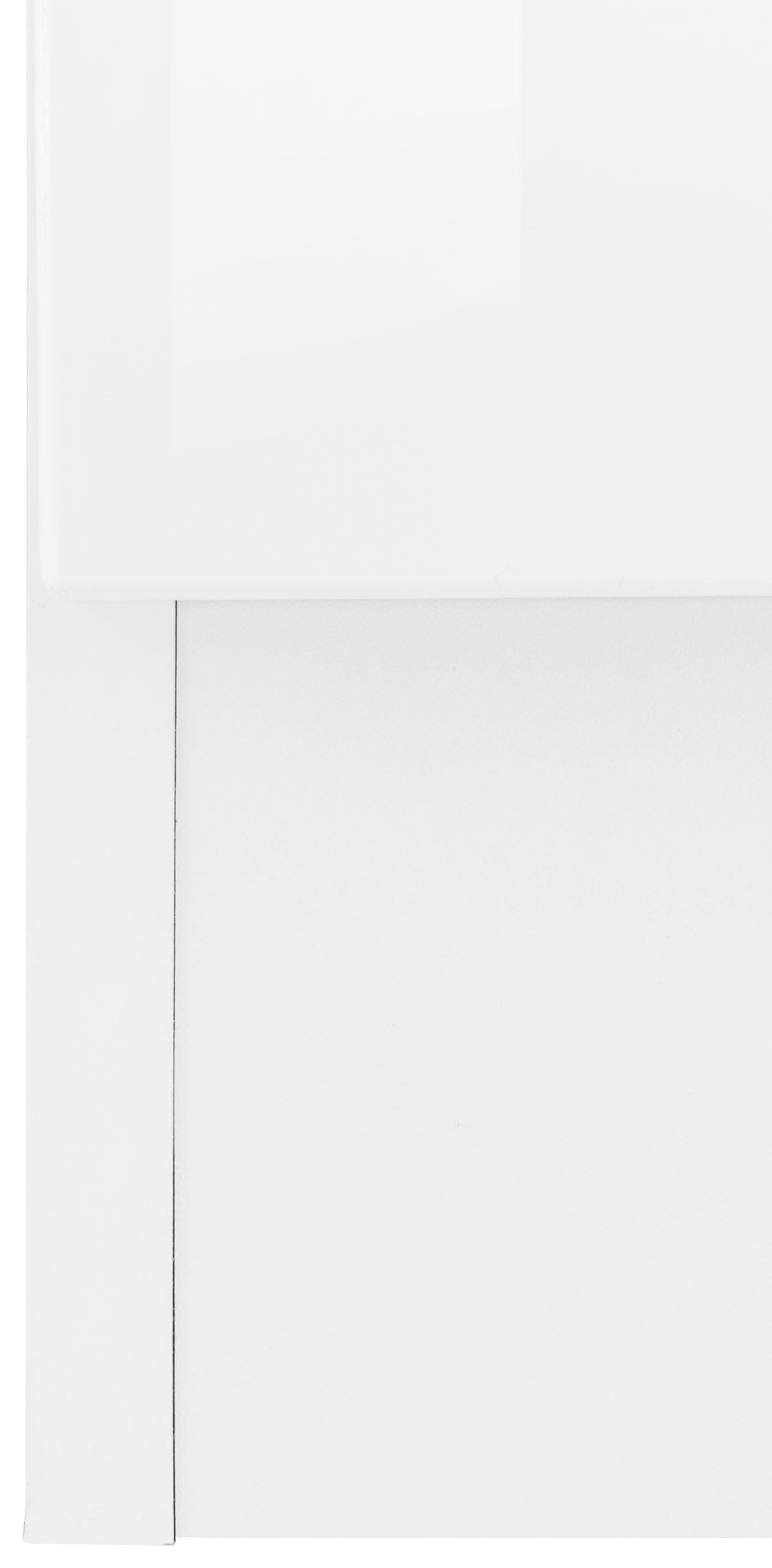 KOCHSTATION Unterschrank KS-Tulsa 100 cm breit, 2 Schubkästen, 2 Türen, schwarzer Metallgriff, MDF Front – Bild 5 von 5