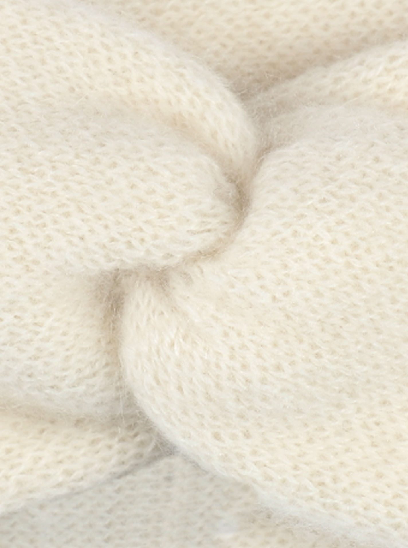 Zwillingsherz Stirnband "Classic" Knoten vorn, Cashmere, günstig online kaufen