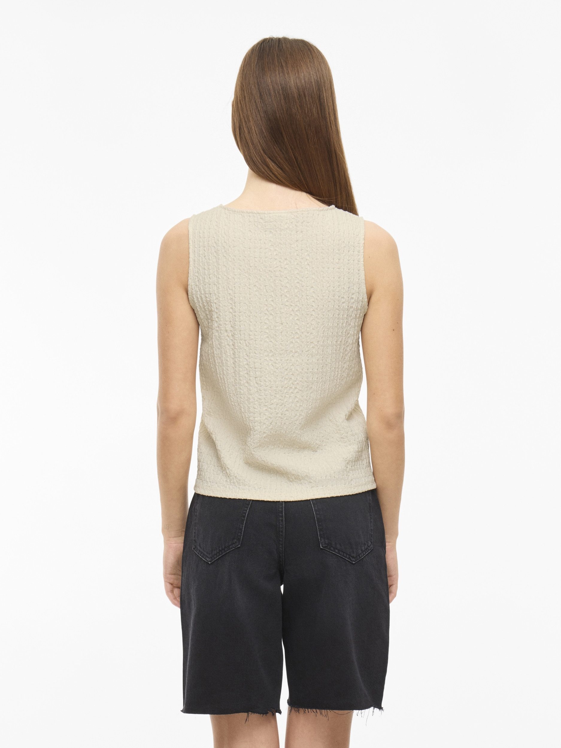 Vila Blusentop VIROMIRA O-NECK S/L TOP