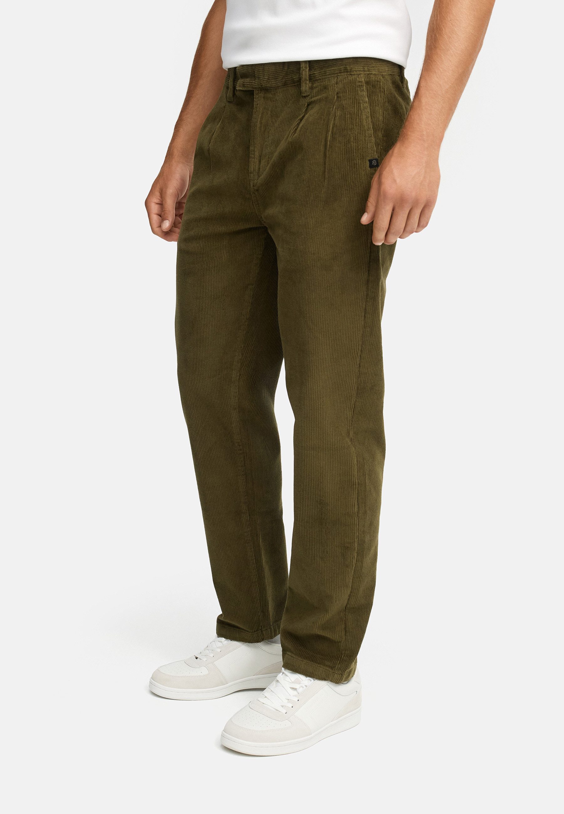 Indicode Chinohose INGustaf Herren Cordhose Straight günstig online kaufen