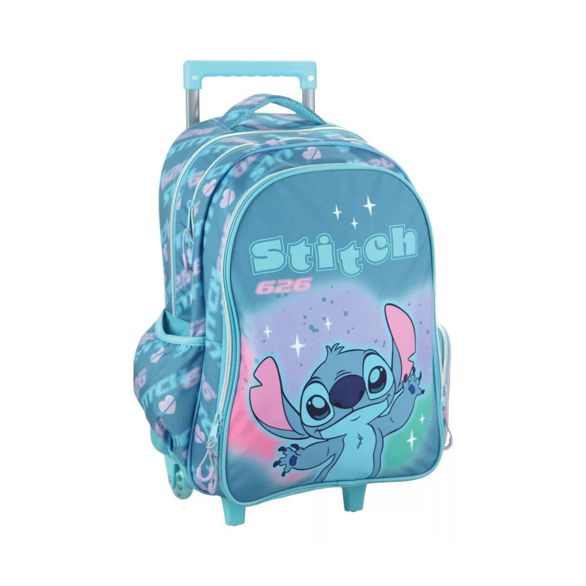 Disney Kinderrucksack Disney Lilo und Stitch Brush It Out Rollkoffer Schultasche, (1-tlg)