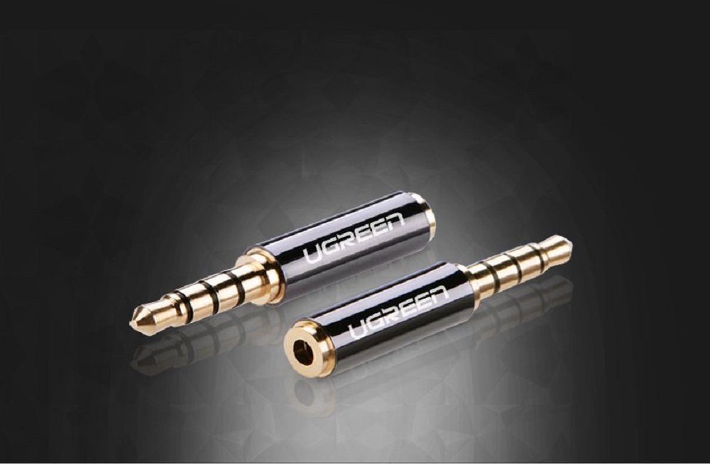 UGREEN Adapter 2,5 mm (weiblich) Mikroklinke auf 3,5 mm Audio-Adapter