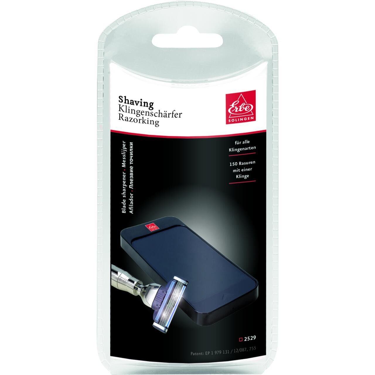 ERBE Rasierklingenschärfer Rasierklingen-Schärfer Razorking, Alle Hauttypen