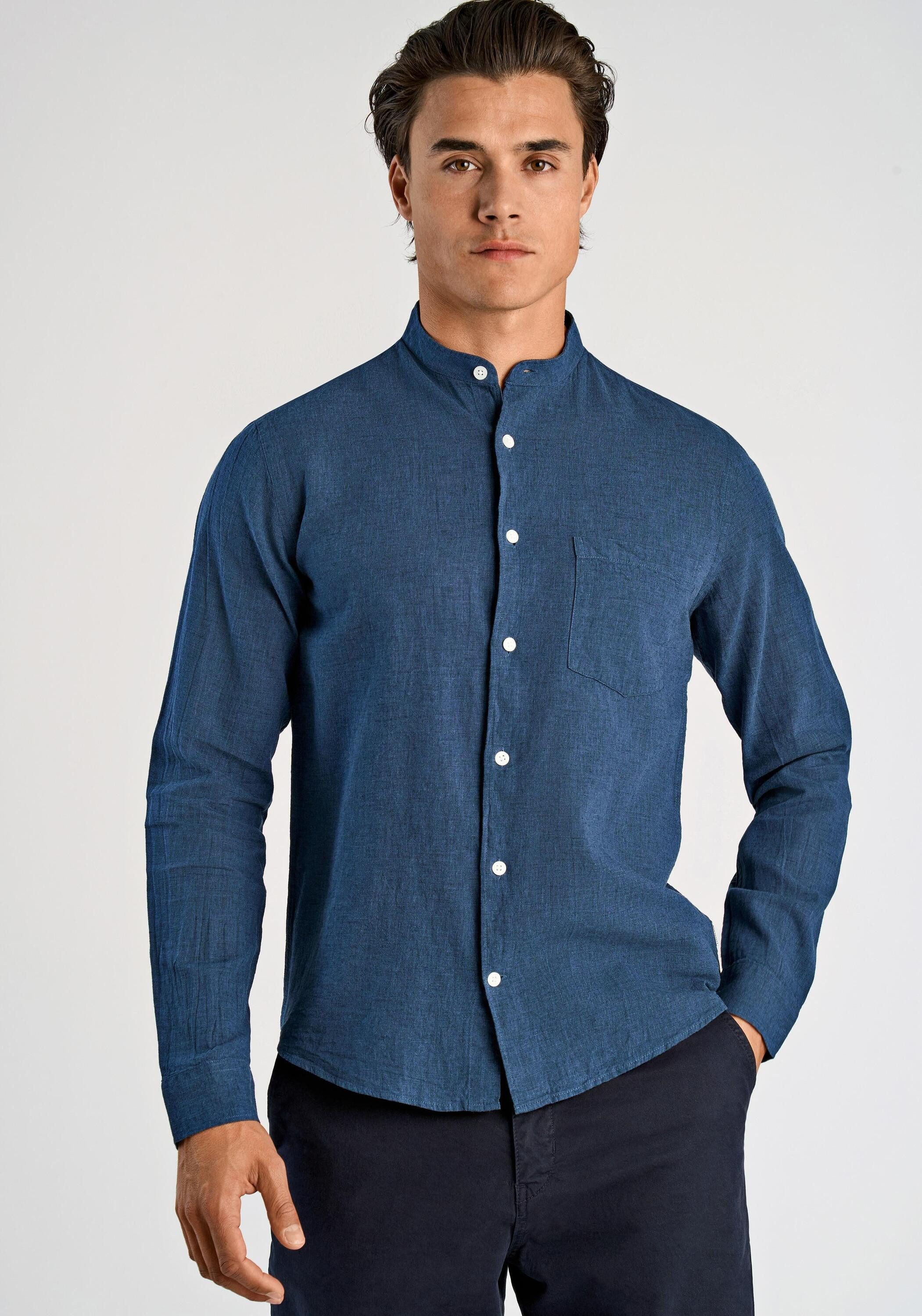 Leinenhemd Leinenhemd (Langarm) Slim Fit
