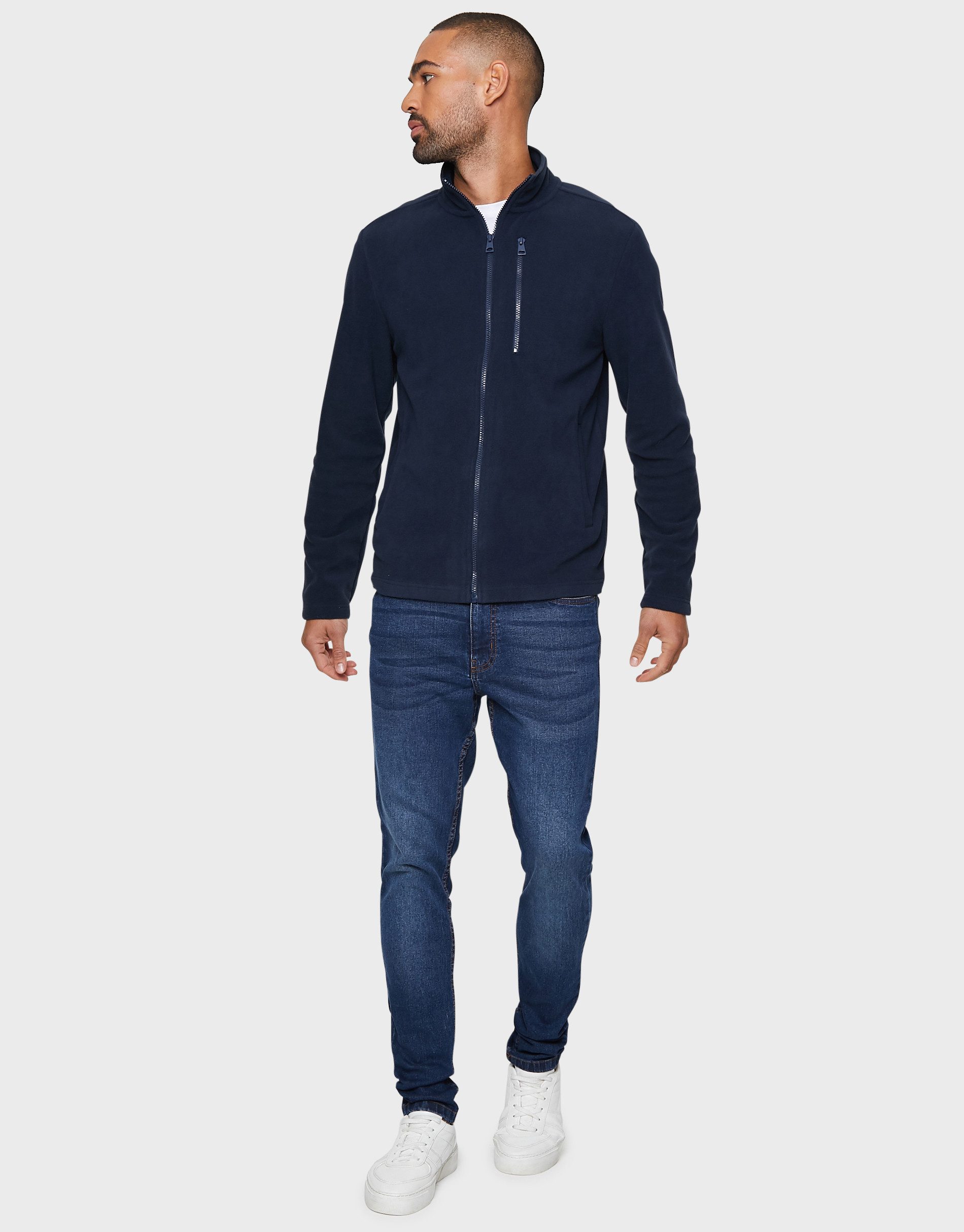Threadbare Fleecejacke THBMyers im schlichten Design günstig online kaufen